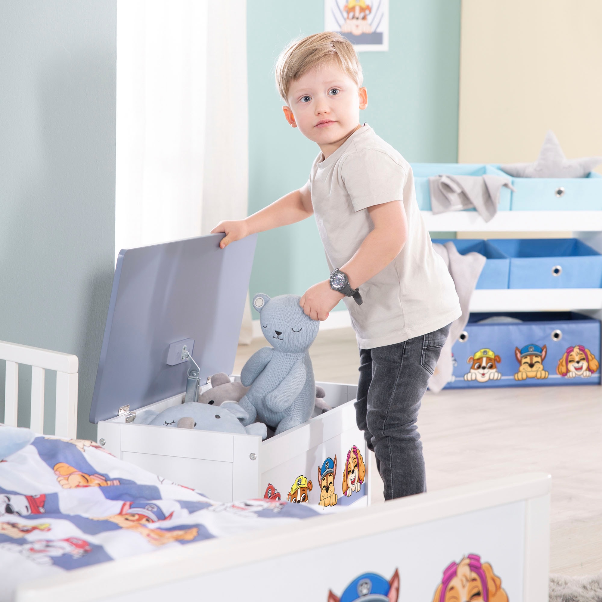 roba® Truhe »PAW Patrol«, mit Deckelbremse