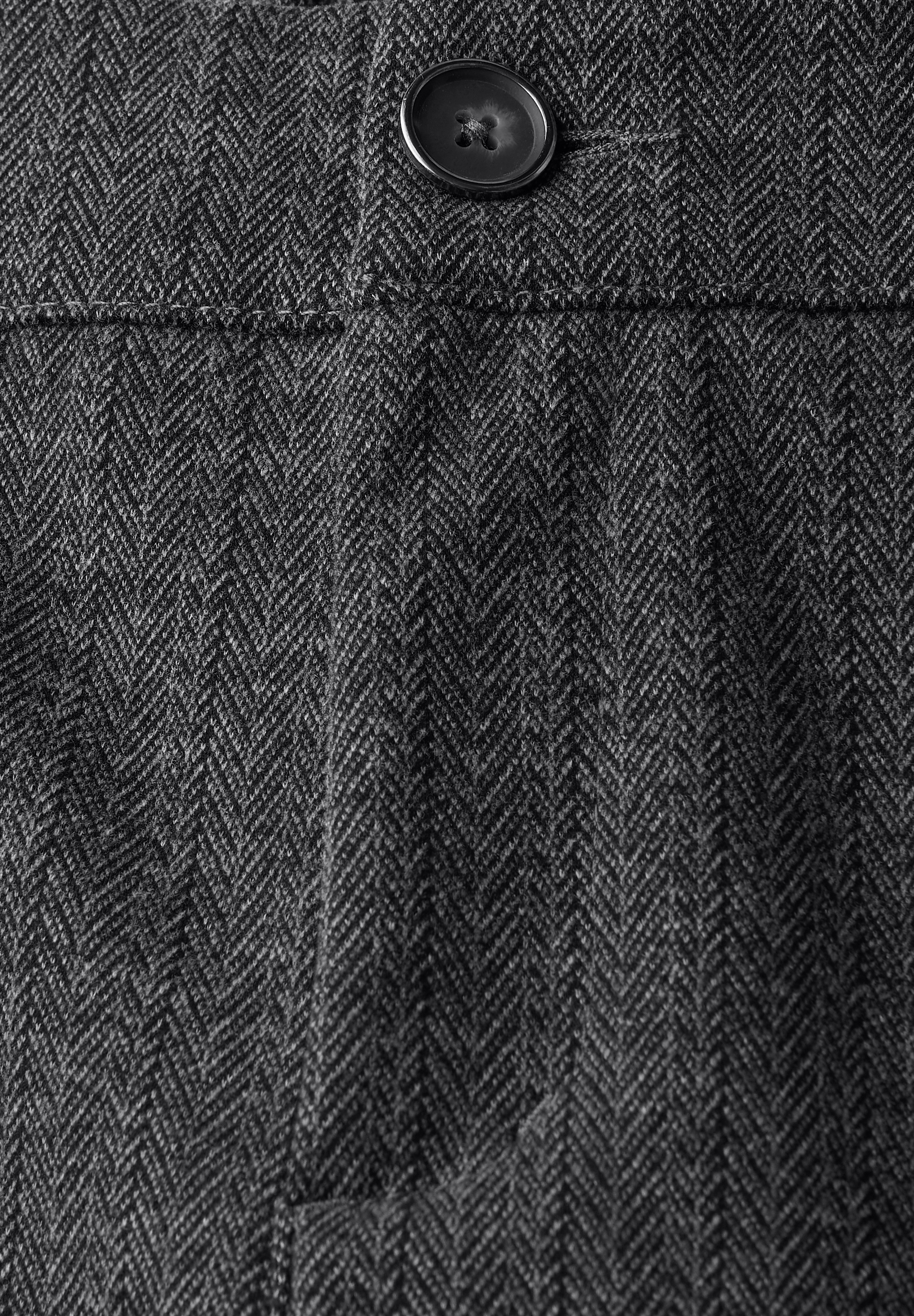 STREET ONE Pantalon en tissu  im Nadelstreifen-Look