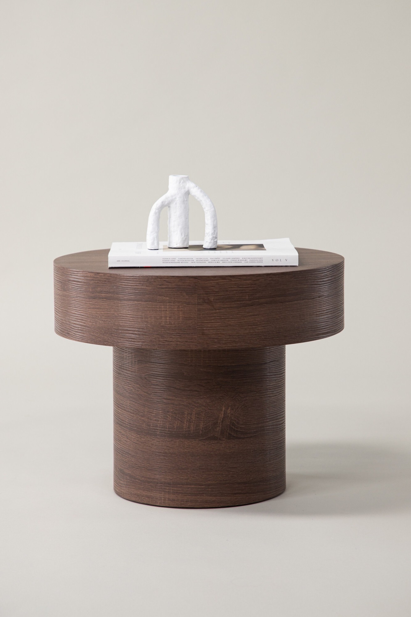 Venture Home Beistelltisch »Malung, runder Beistelltisch, FSC-zertifiziert, Ø 50 cm« Ablagetisch, MDF, rund, schlicht, modern, dezent