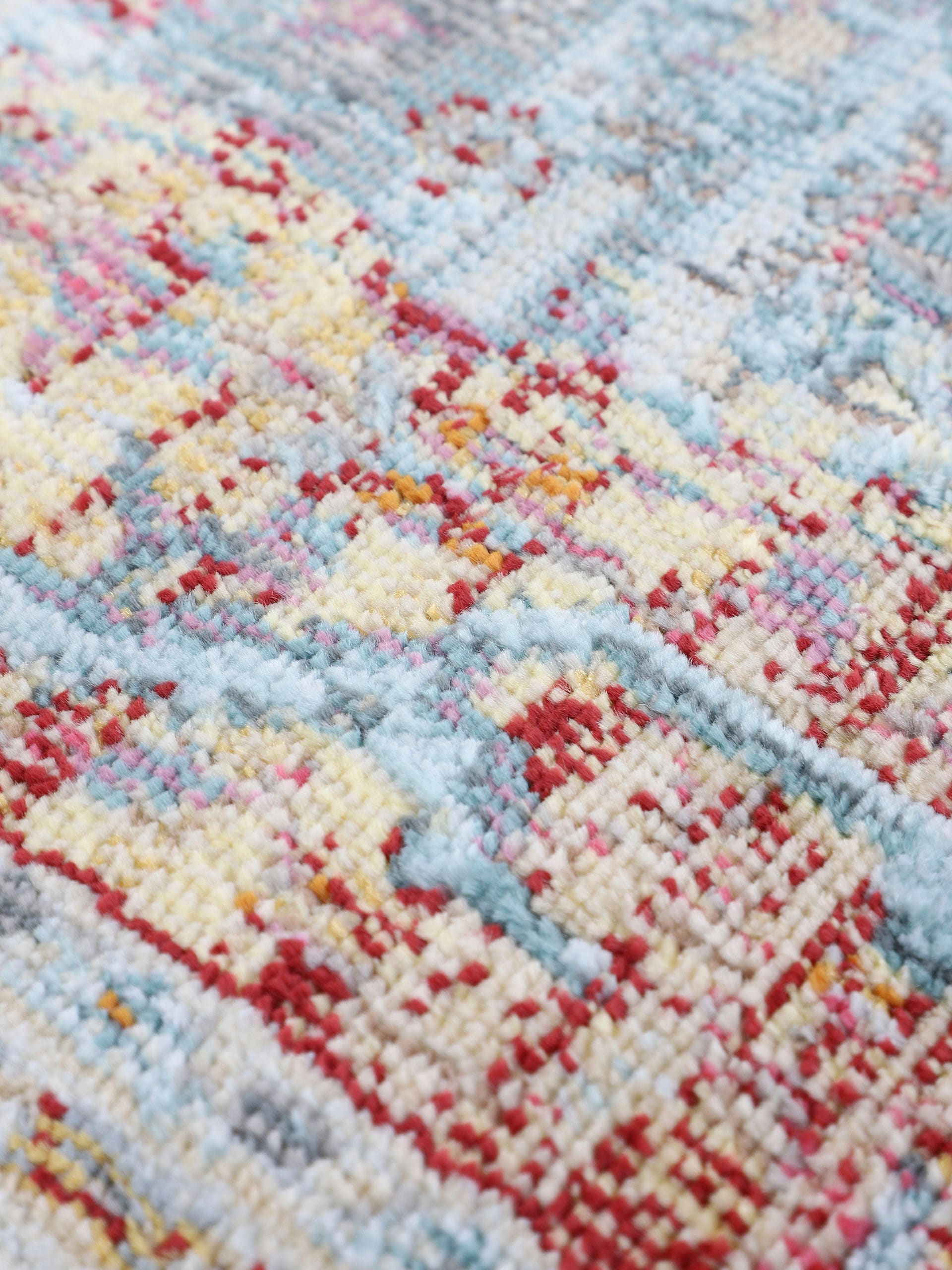 carpetfine Teppich »Esha«, rund, Vintage Orient Look, in schöner Farbgebung, Wohnzimmer