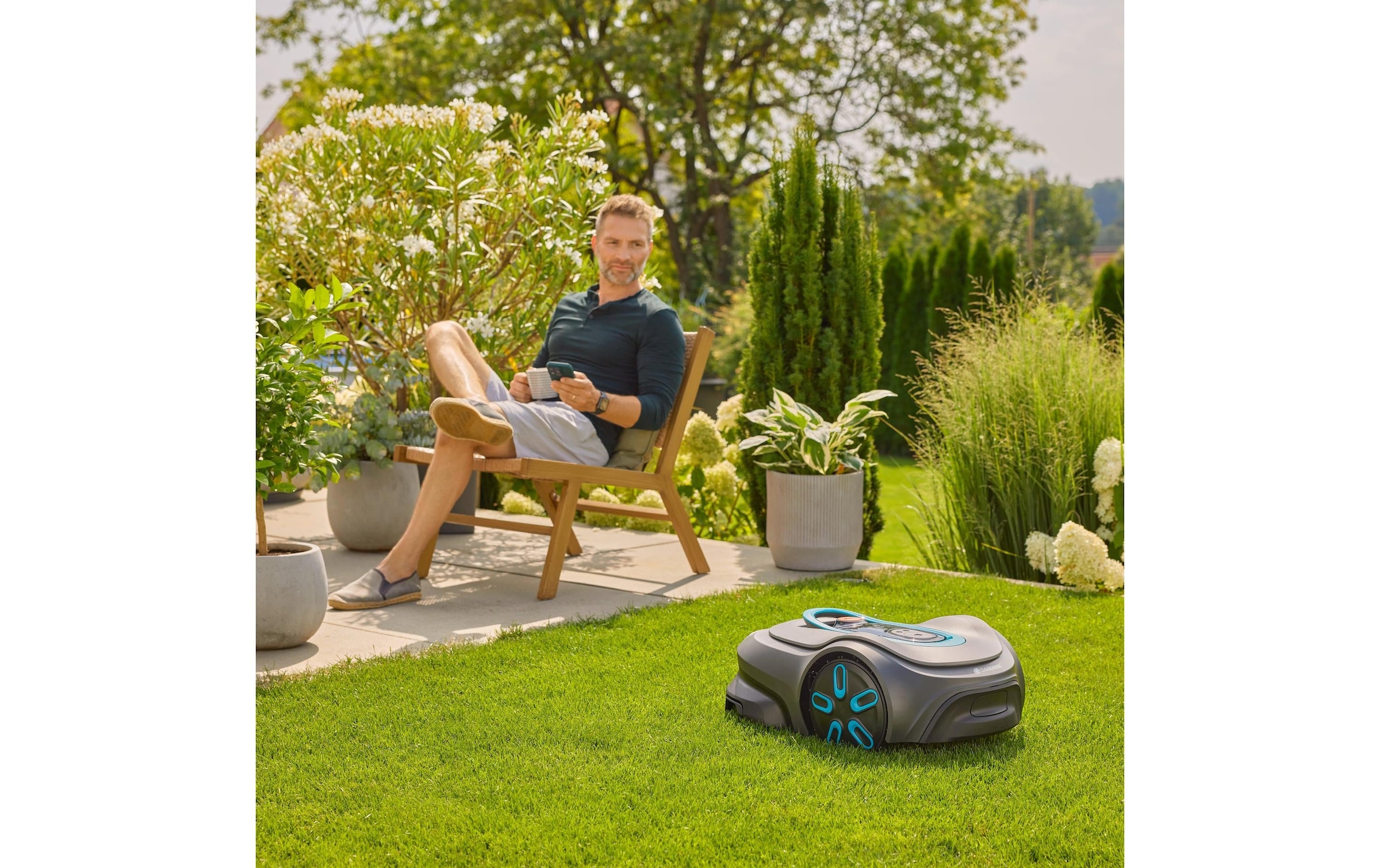 GARDENA Rasenmähroboter »Smart Sileno Pro 600 600 m²«