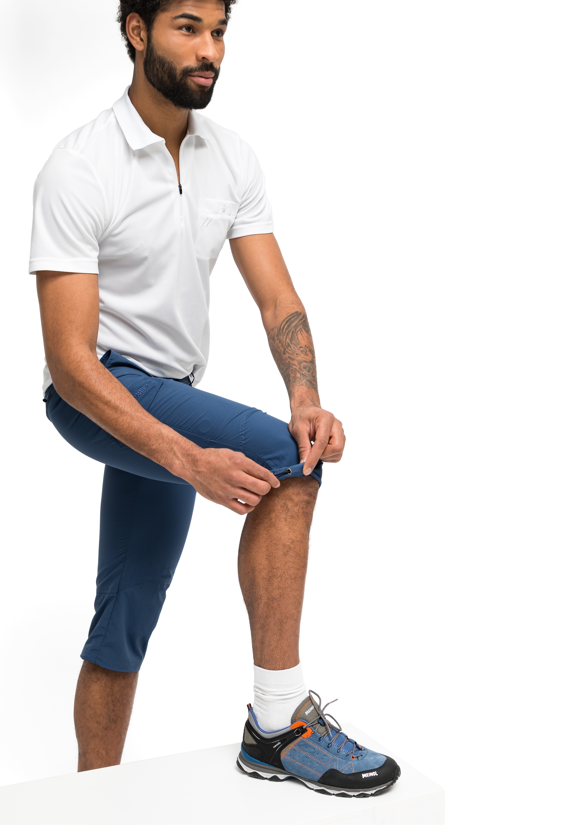 Maier Sports Caprihose »Jens«, Vielseitige Funktionshose, perfekt zum Wandern und Freizeit