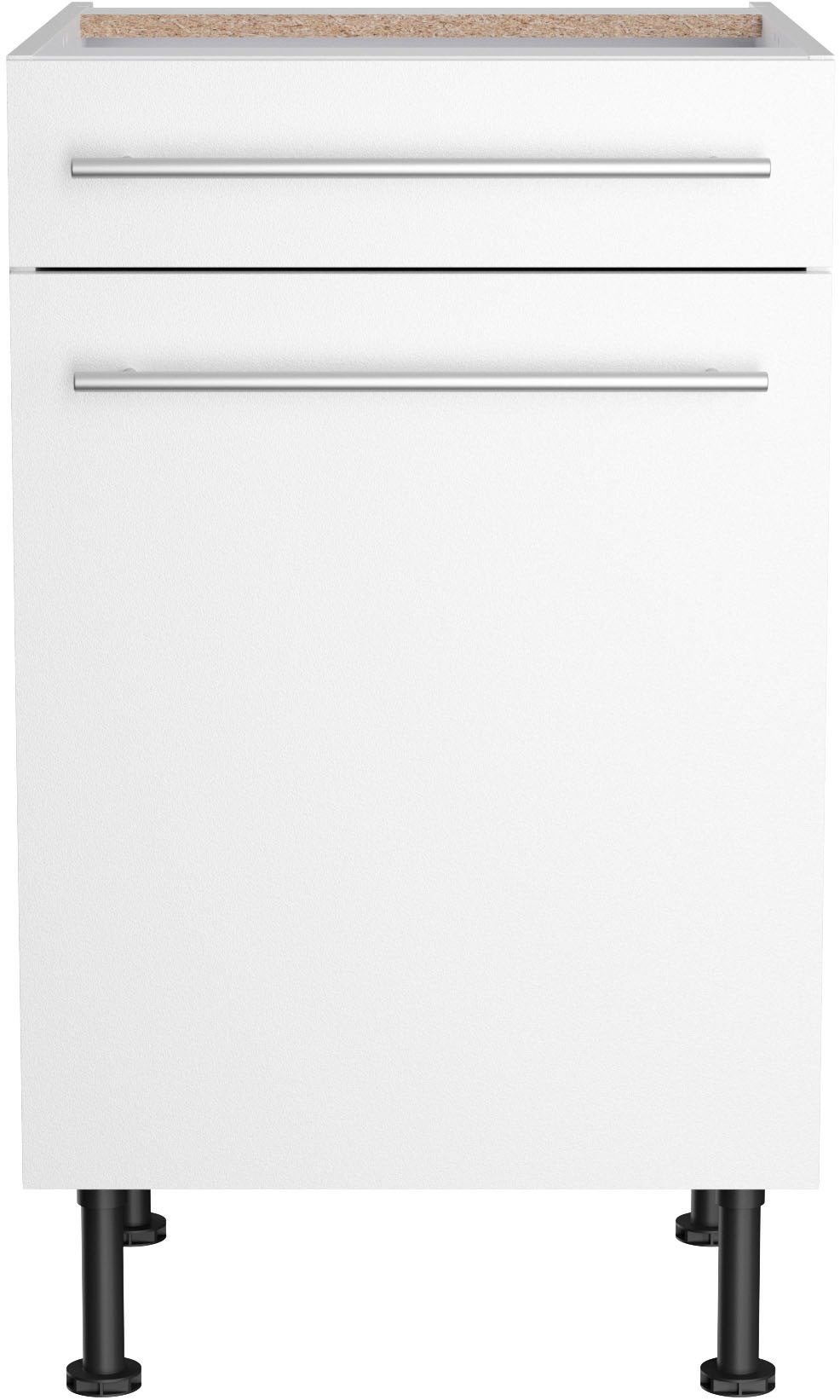 KOCHSTATION Unterschrank »KS-Bern2« Breite 50 cm, 1 Tür, 1 Schubkasten, 1 Einlegeboden