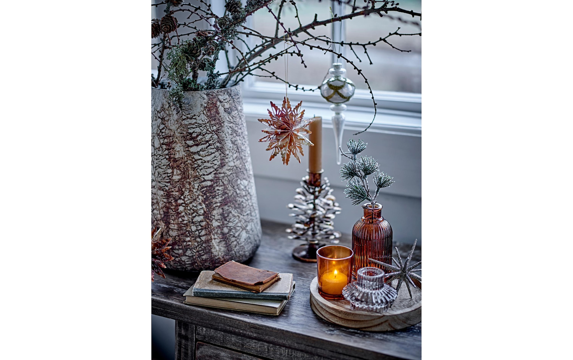 Bloomingville Weihnachtsfigur »Bloomingville Weihnachtsdeko Sanga 6-teilig«