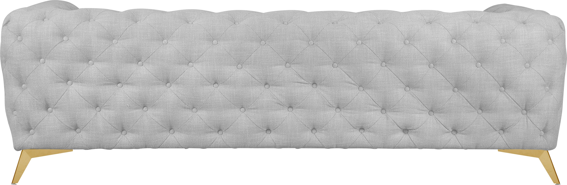 Home affaire Canapé Chesterfield »Glynis« aufwändige Knopfheftung, moderne Chesterfield Optik, Fussfarbe wählbar