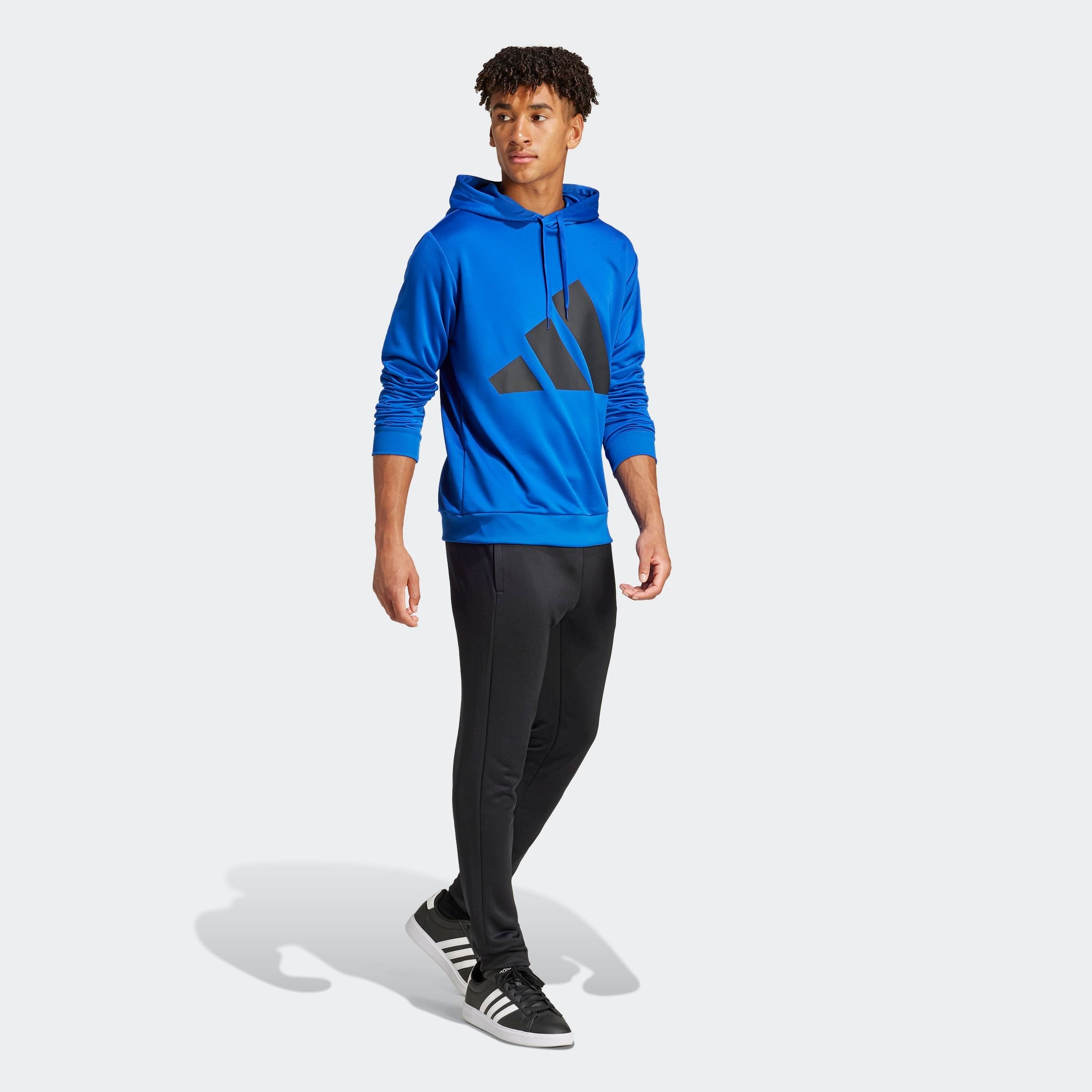 adidas Sportswear Trainingsanzug »M BL FT HD TS«, (2 tlg.), aus weichem French-Terry-Material, Hoodie