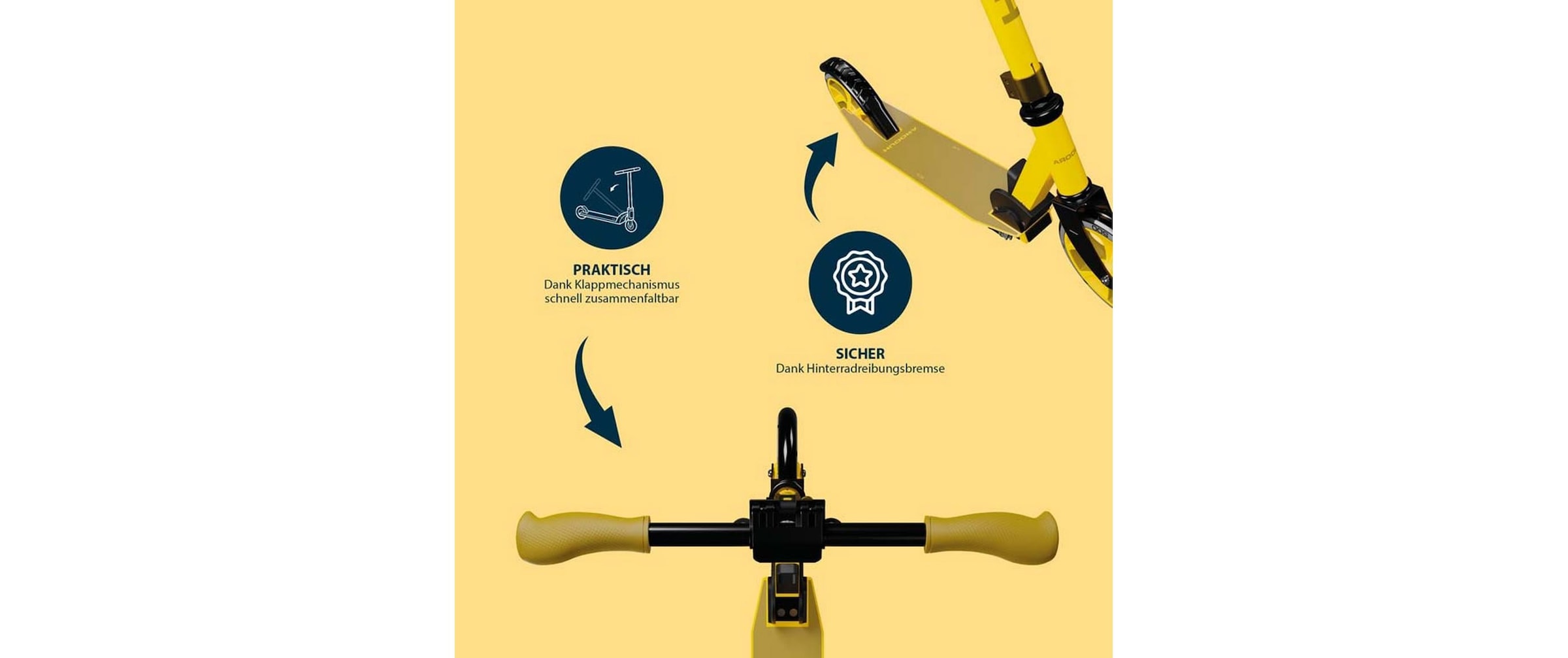 Hudora Scooter »Up 200«