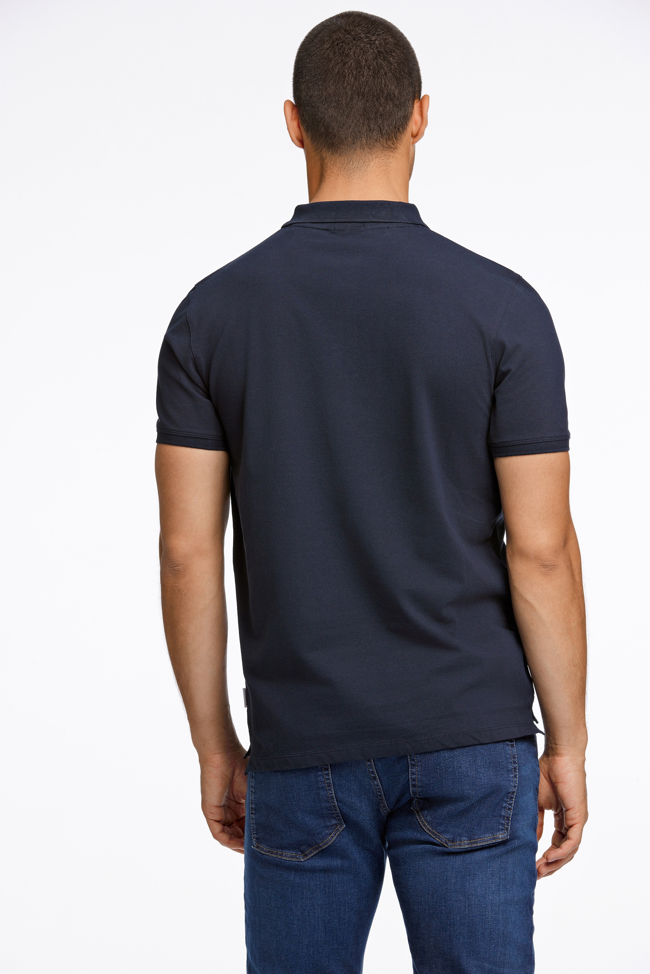 LINDBERGH Polo mit Logostickerei