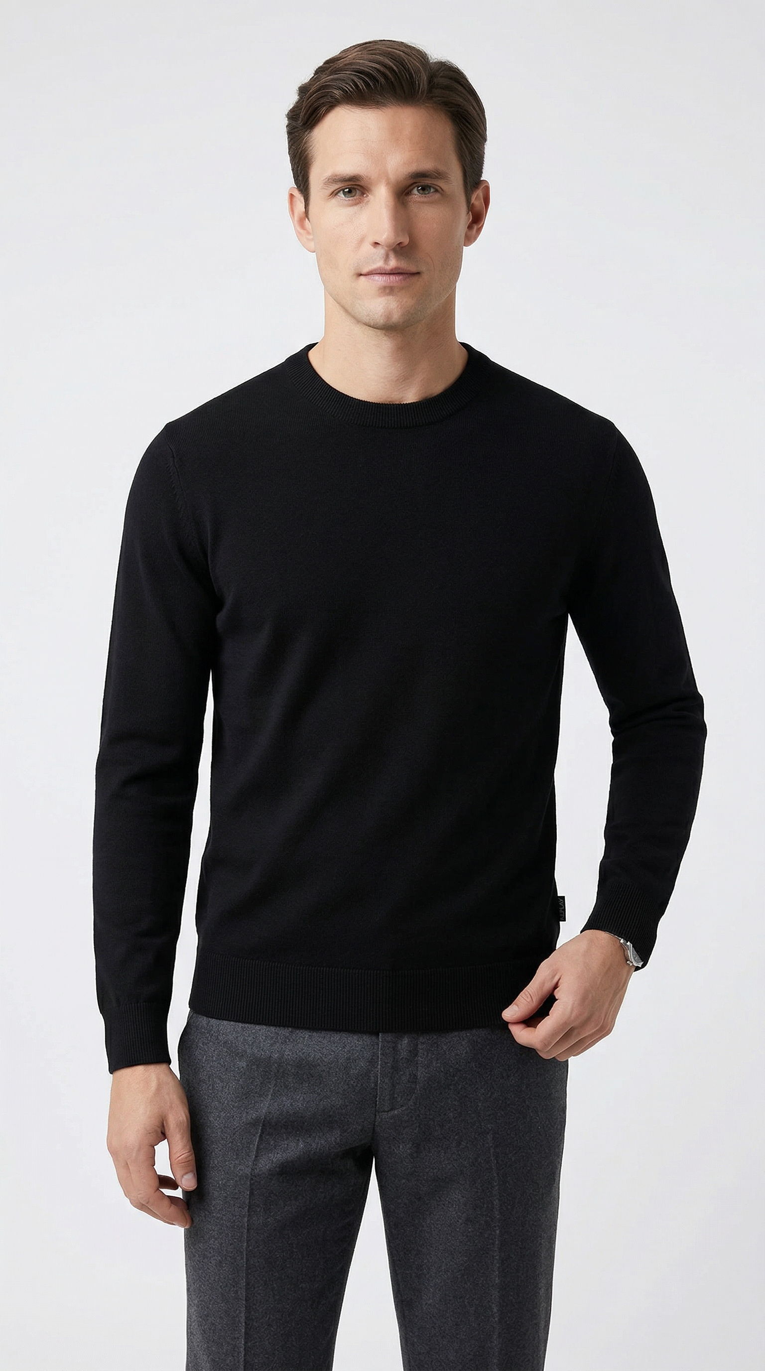 Image of Replay Strickpullover mit Kaschmir-Anteil, Rundhals