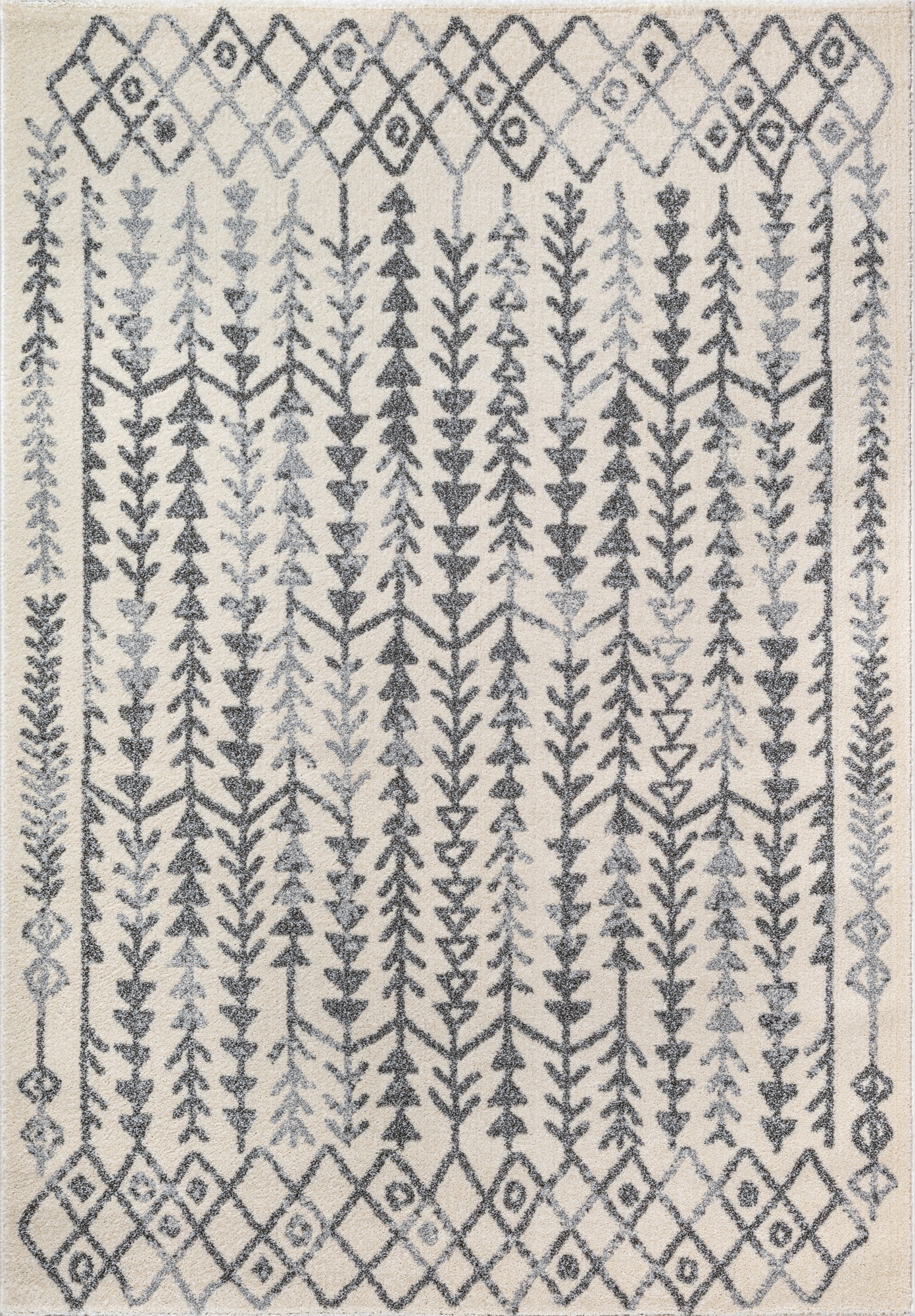 Sanat Teppich »Boho 8204  , auch als Läufer und in Rund« rechteckig 10 mm Höhe Kurzflor, robust, Boho, Scandic, für Fussbodenheizung geeignet