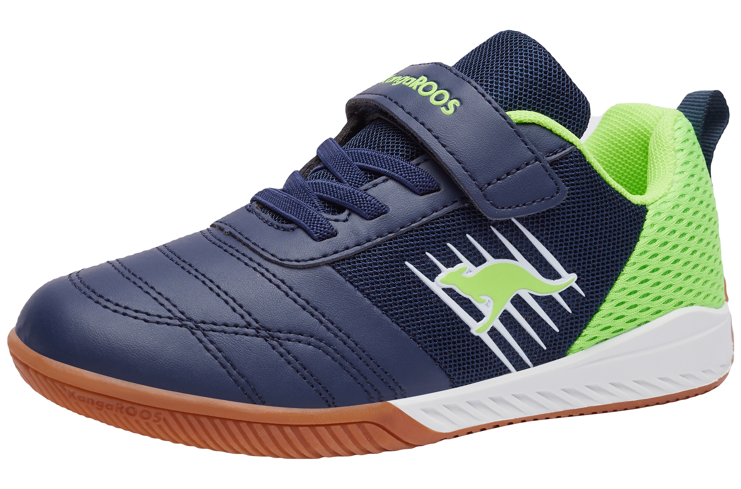 Image of KangaROOS Hallenschuh "K5-SUPER COURT EV" Indoor Sportschuhe für Kinder und Jugendliche, mit Klettverschluss