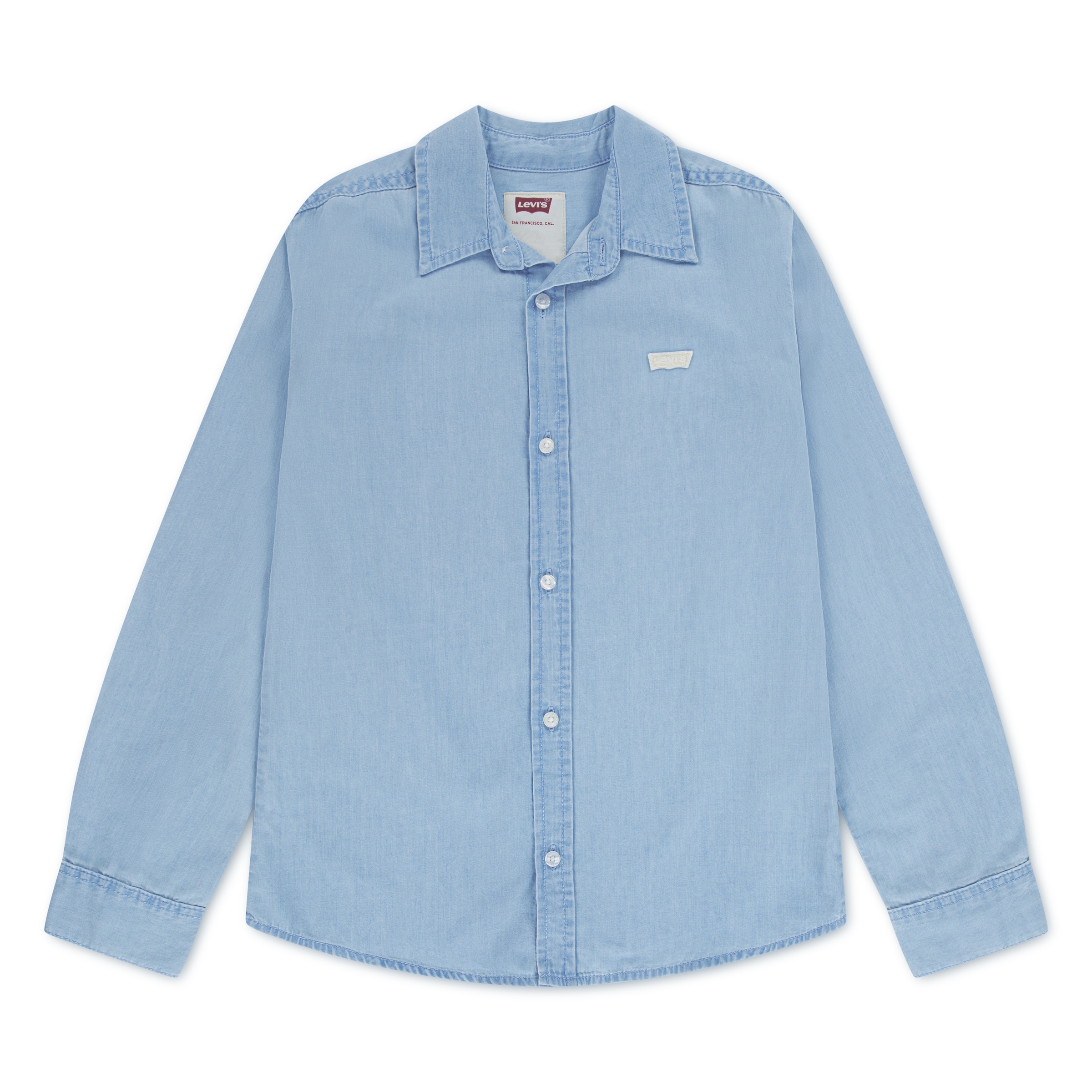 Levi's® Kids Chemise en jean »LVB BATTERY HOUSEMARK SHIRT« avec broderie logo