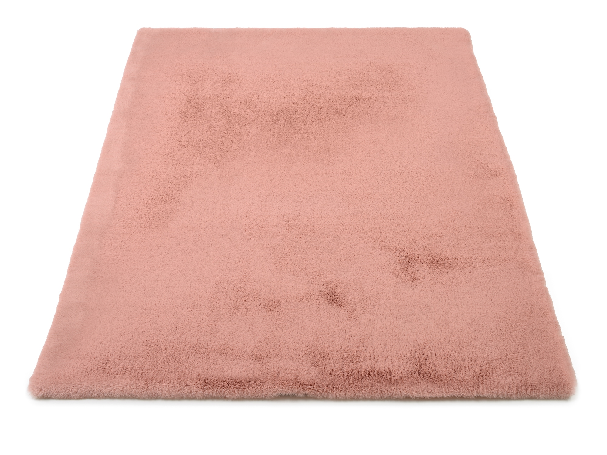 OCI DIE TEPPICHMARKE Hochflor-Teppich »ROCKY SOFT«, rechteckig, 35 mm Höhe, Kunstfell, weich, kuschelig, maschinell gewebt, Kaninchen Haptik