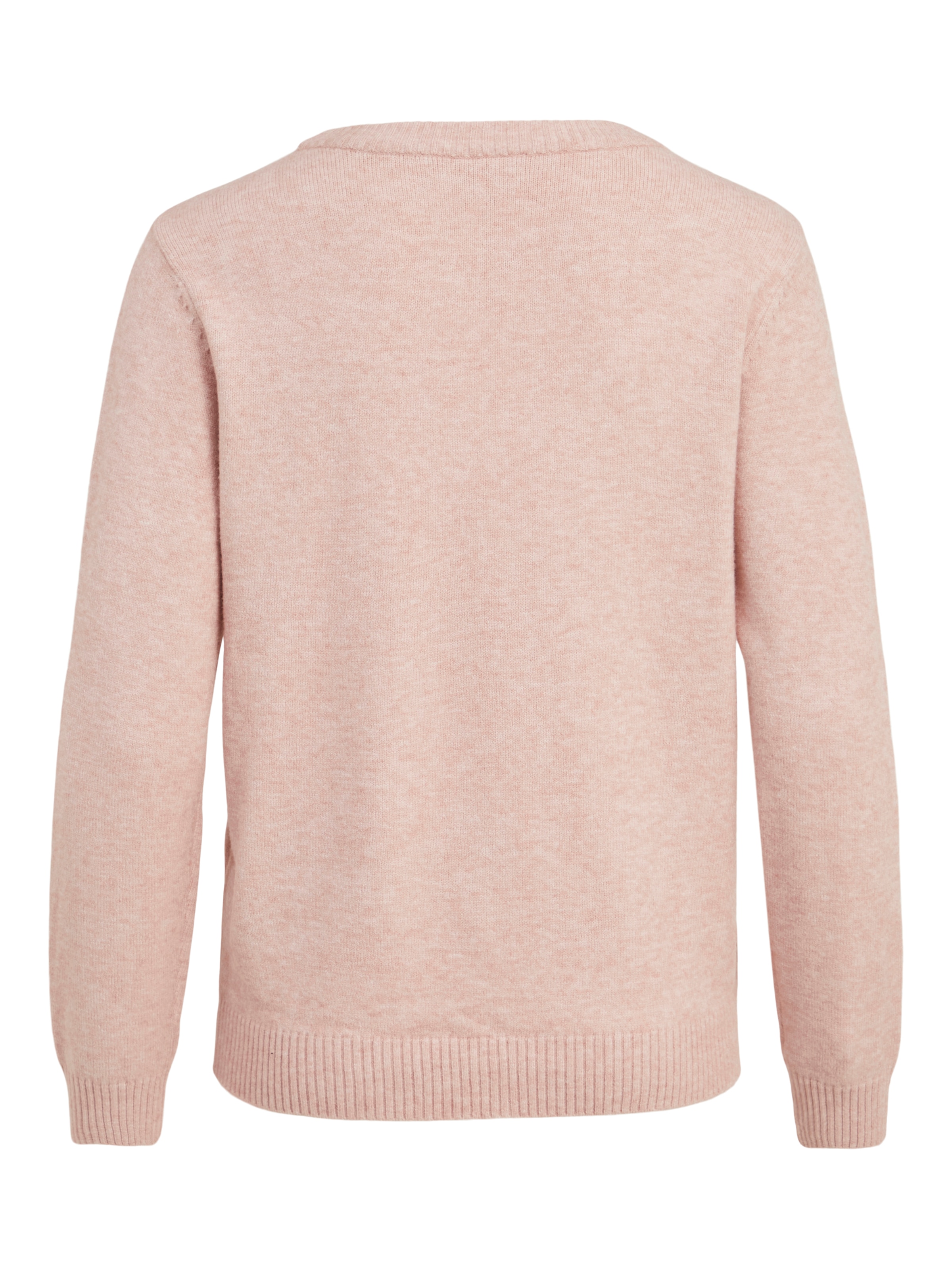 Vila Rundhalspullover »VIRIL-O-PULLI«, Feinstrick mit feinen Strickdetails