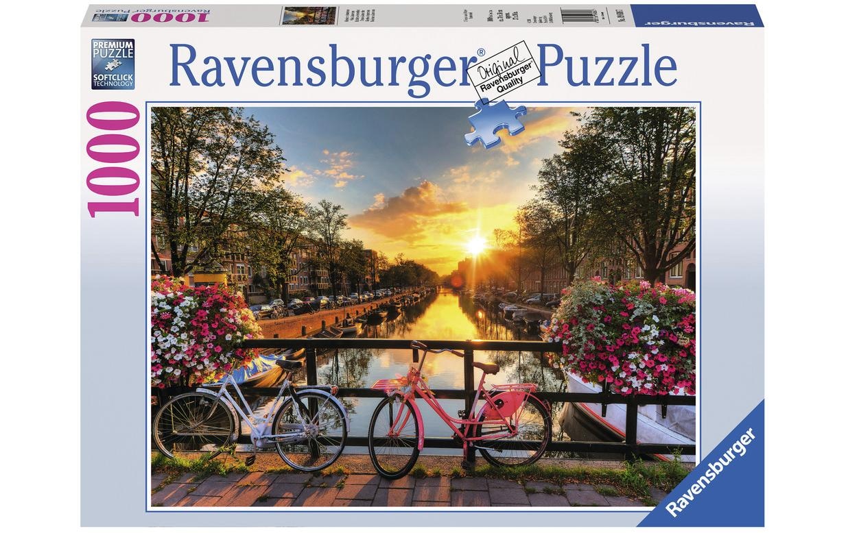 Puzzle »Fahrräder in Amsterdam«
