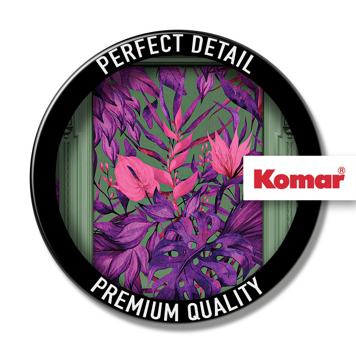 Komar Fototapete »Komar Vlies Fototapete - Duke Dude green - Grösse 400 x 250 cm«, bedruckt