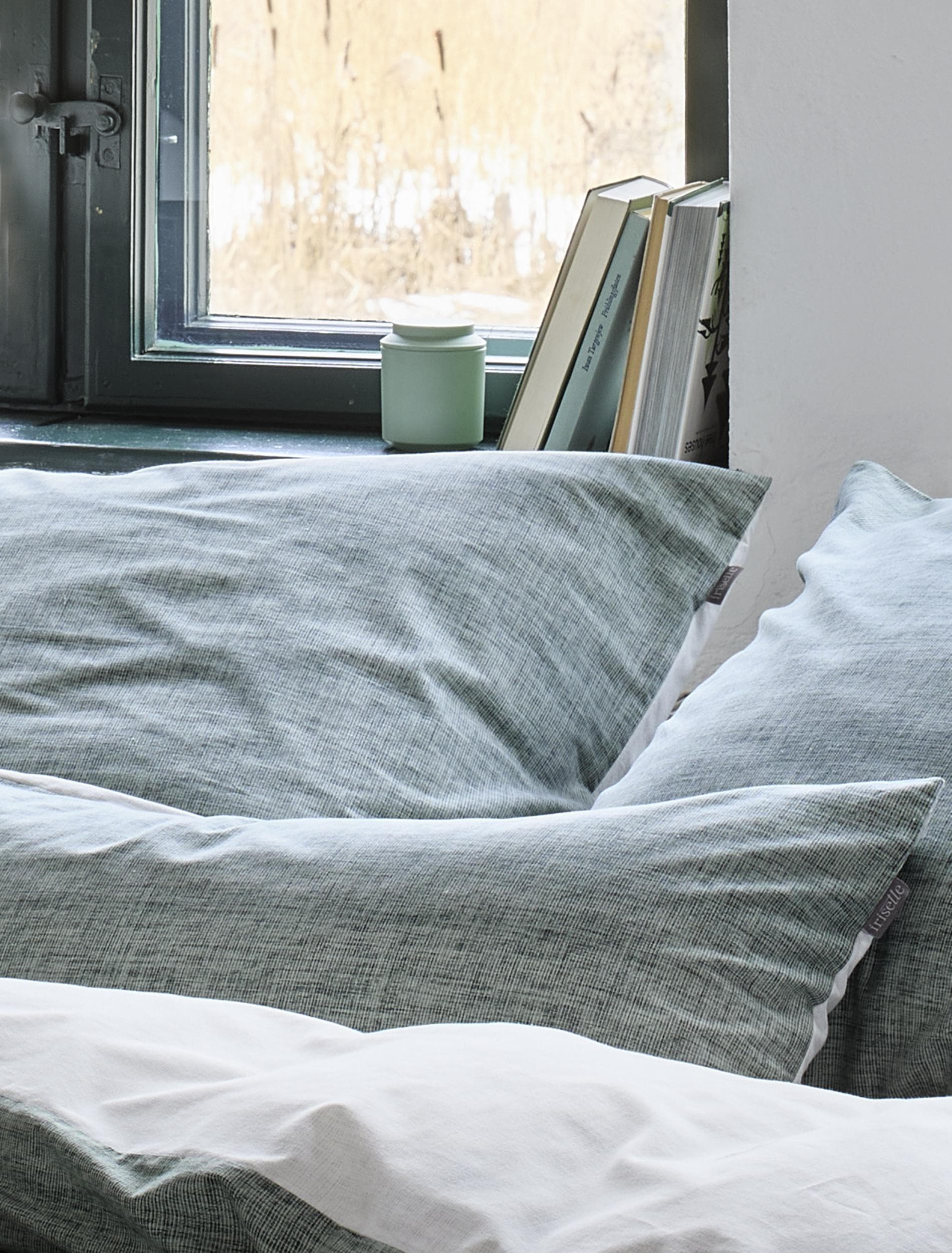 Irisette Linge de lit réversible »Wave-HK 8557« 2 cuis ajusté et respirant
