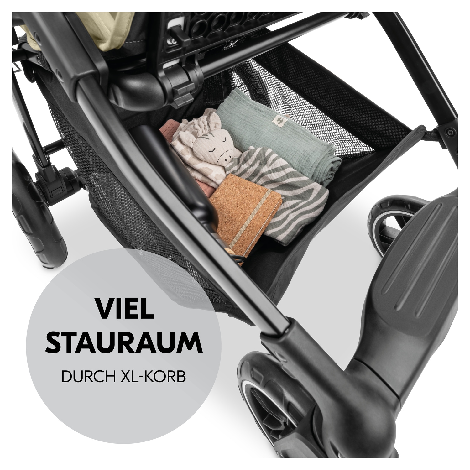 Hauck Kinder-Buggy »Shop N Care, Olive« 22 kg bis 22 kg belastbar; kompatibel mit Babyschale