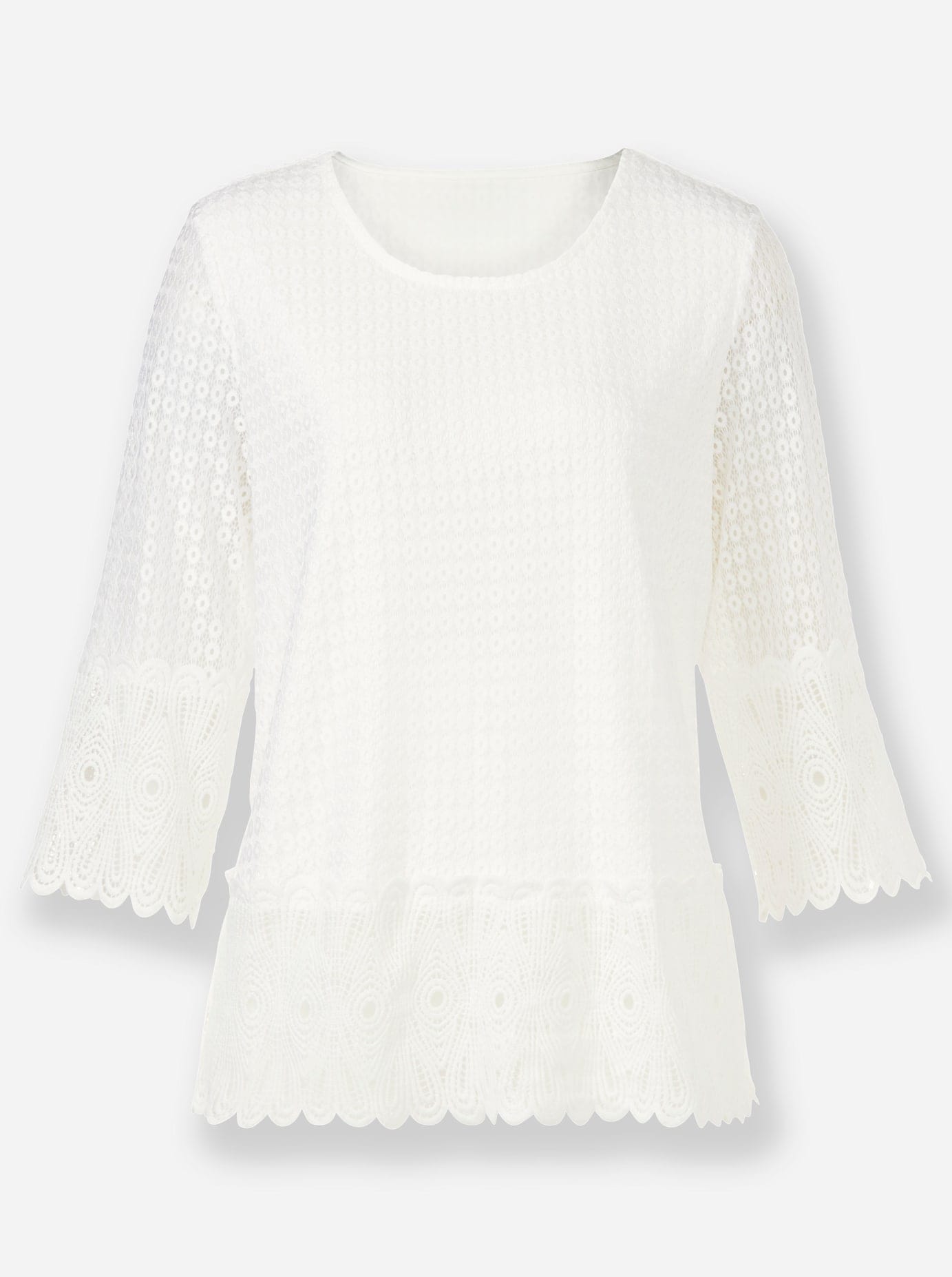 Lady Spitzenshirt »Shirt«, (1 tlg.)
