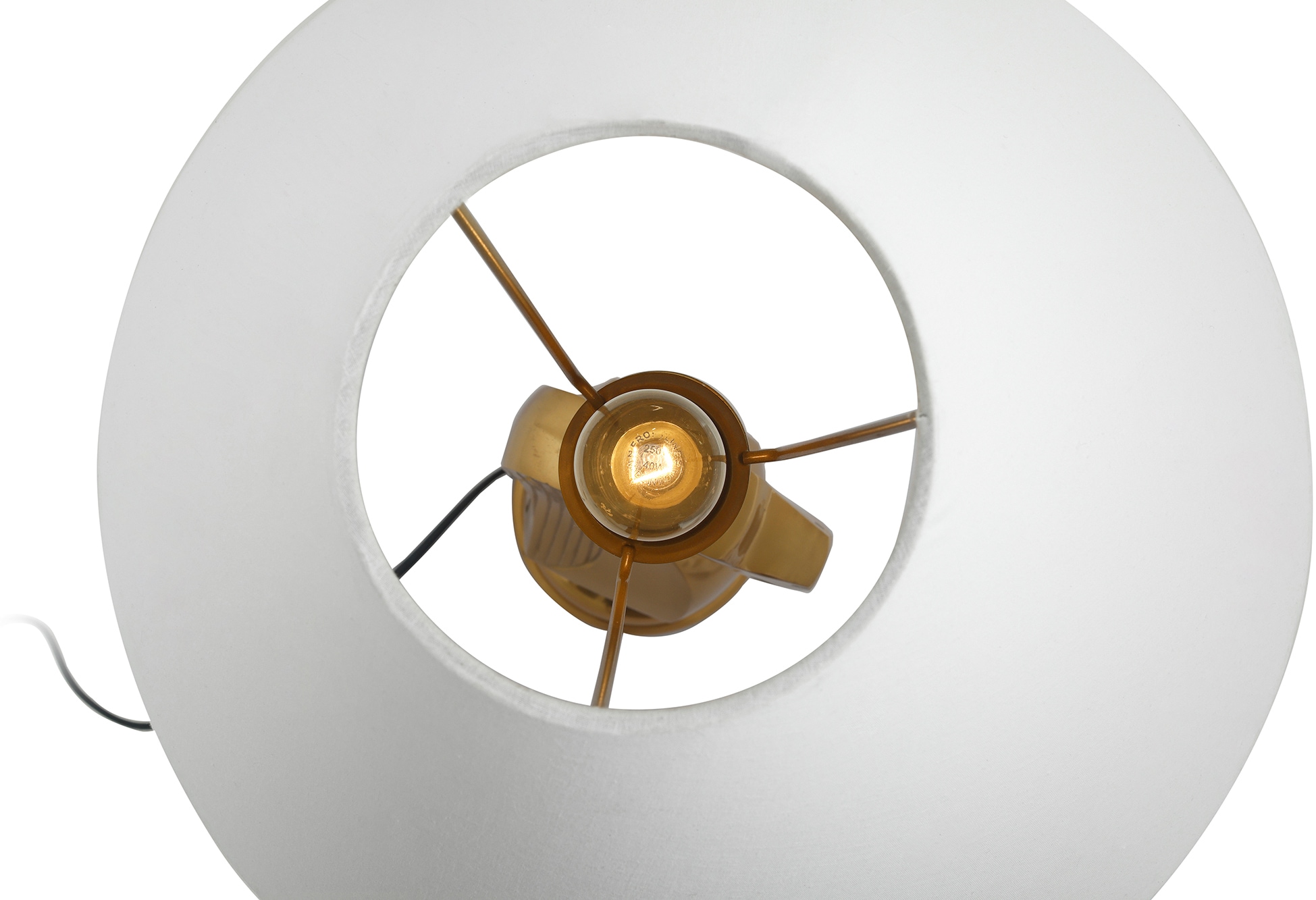 ♕ Kayoom Tischleuchte »Shah«, 1 dekorativem versandkostenfrei Stoffschirm auf mit Metall, Schah-Pferd-Sockel Tischlampe flammig-flammig, aus