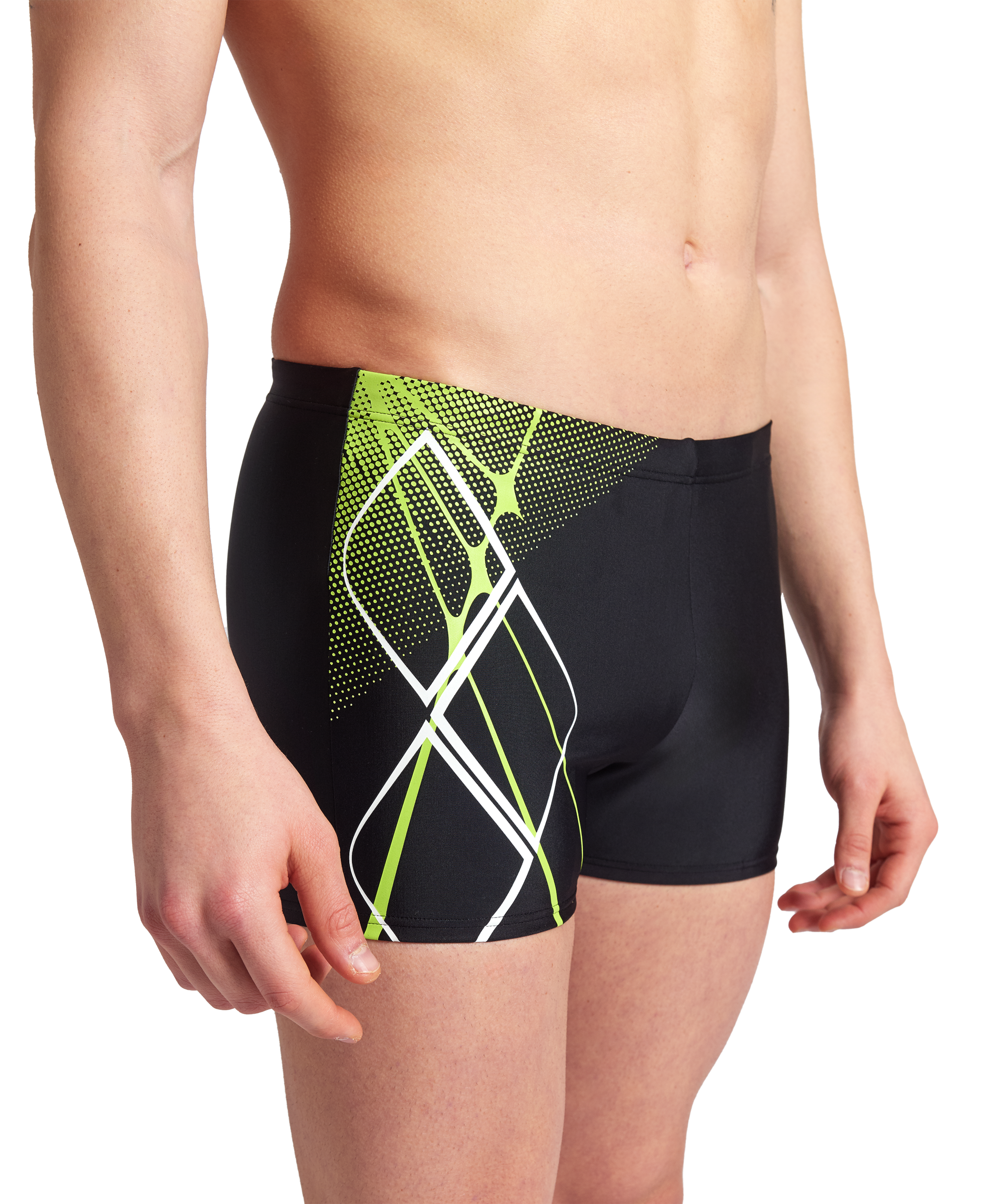Image of Arena Badehose "ARENA GRAPHIC SWIM SHORT" mit UV-Schutz UPF50+, innenliegender Kordelzug, elastisches Material