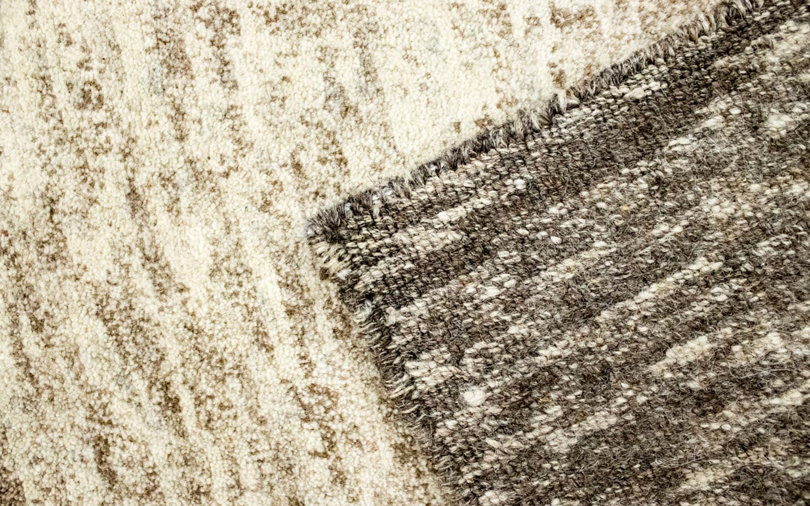 morgenland Wollteppich »Nepal Teppich rechteckig, jetzt handgeknüpft kaufen handgeknüpft beige«