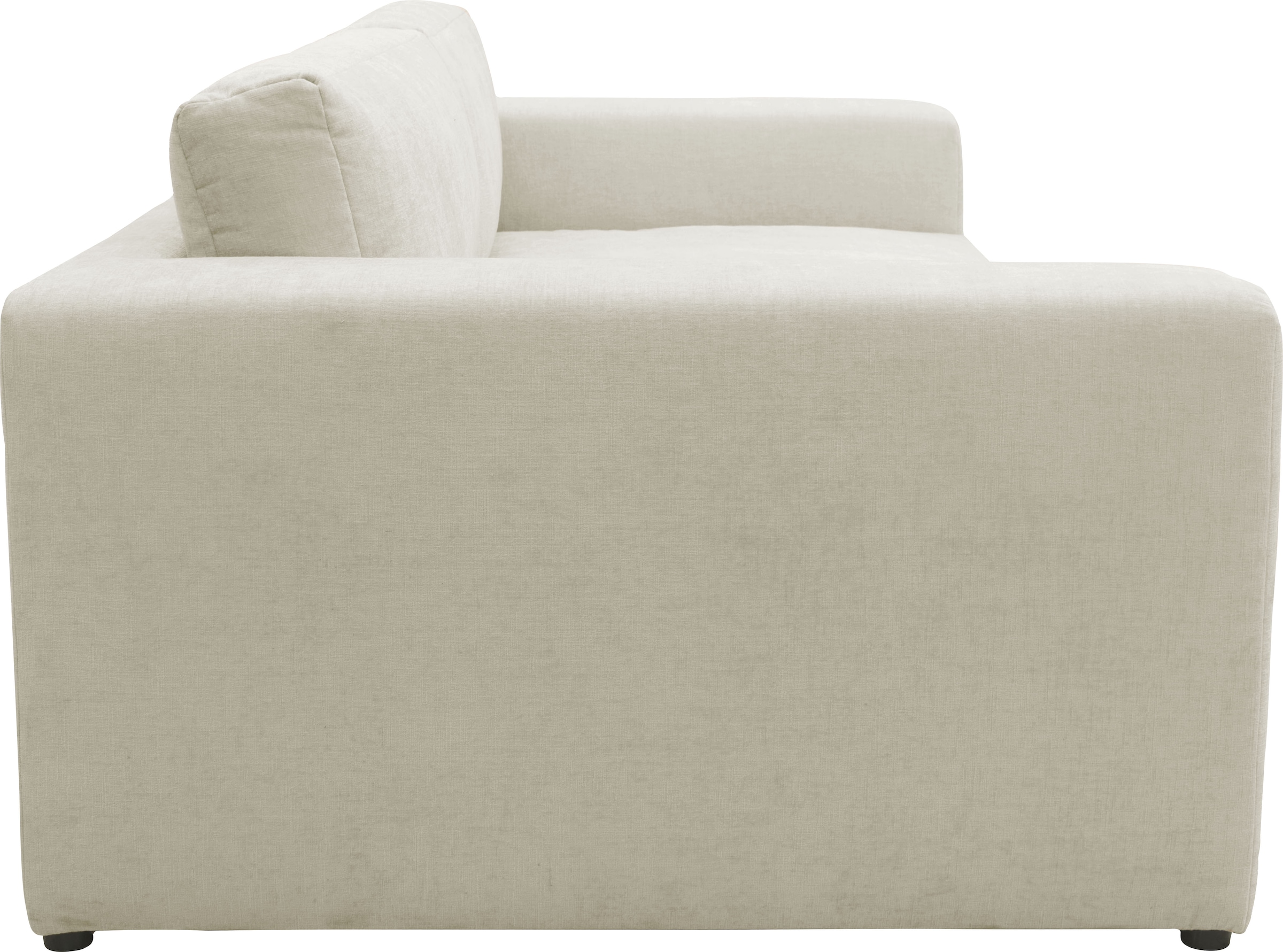DOMO collection Big-Sofa »Dundee Megasofa Breite 276 cm, Taschenfederkern, fester Sitzkomfort« pflegeleichter, edler Strukturstoff in Chenille-Optik