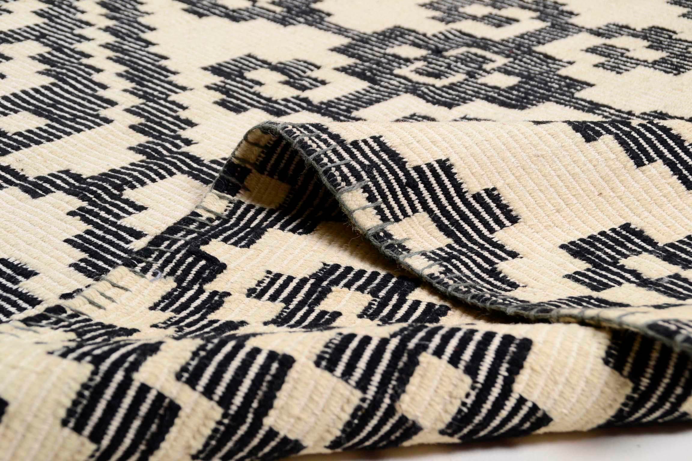 TOM TAILOR HOME Tapis en laine »Large Pattern Kelim« Rectangulaire 6 mm Höhe reine Wolle, handgewebt, Boho-Style