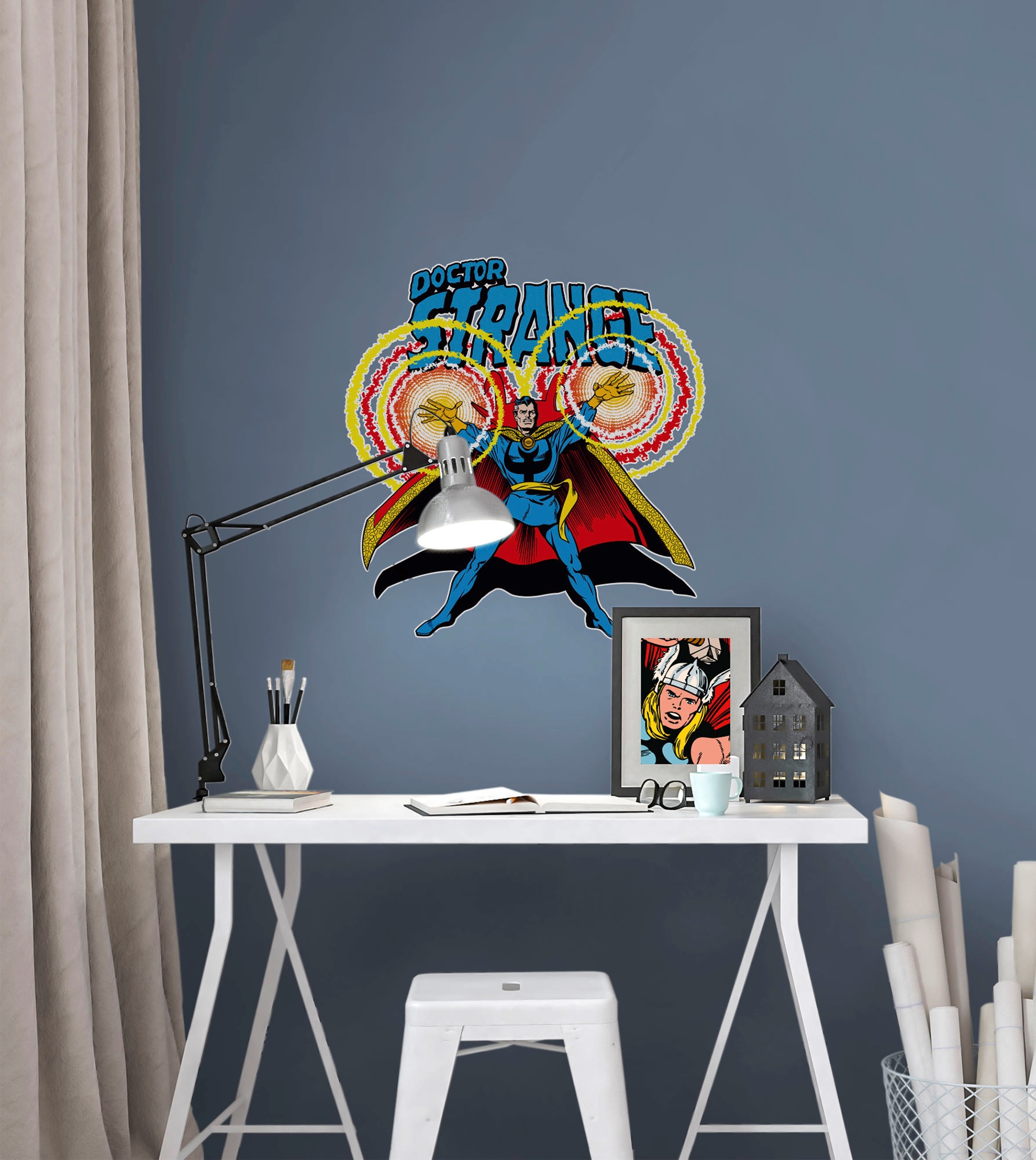 Komar Wandtattoo »Doctor Strange Comic Classic - Grösse 50 x 70 cm«, (1 St.), selbstklebend, Wandsticker, Kinderzimmer
