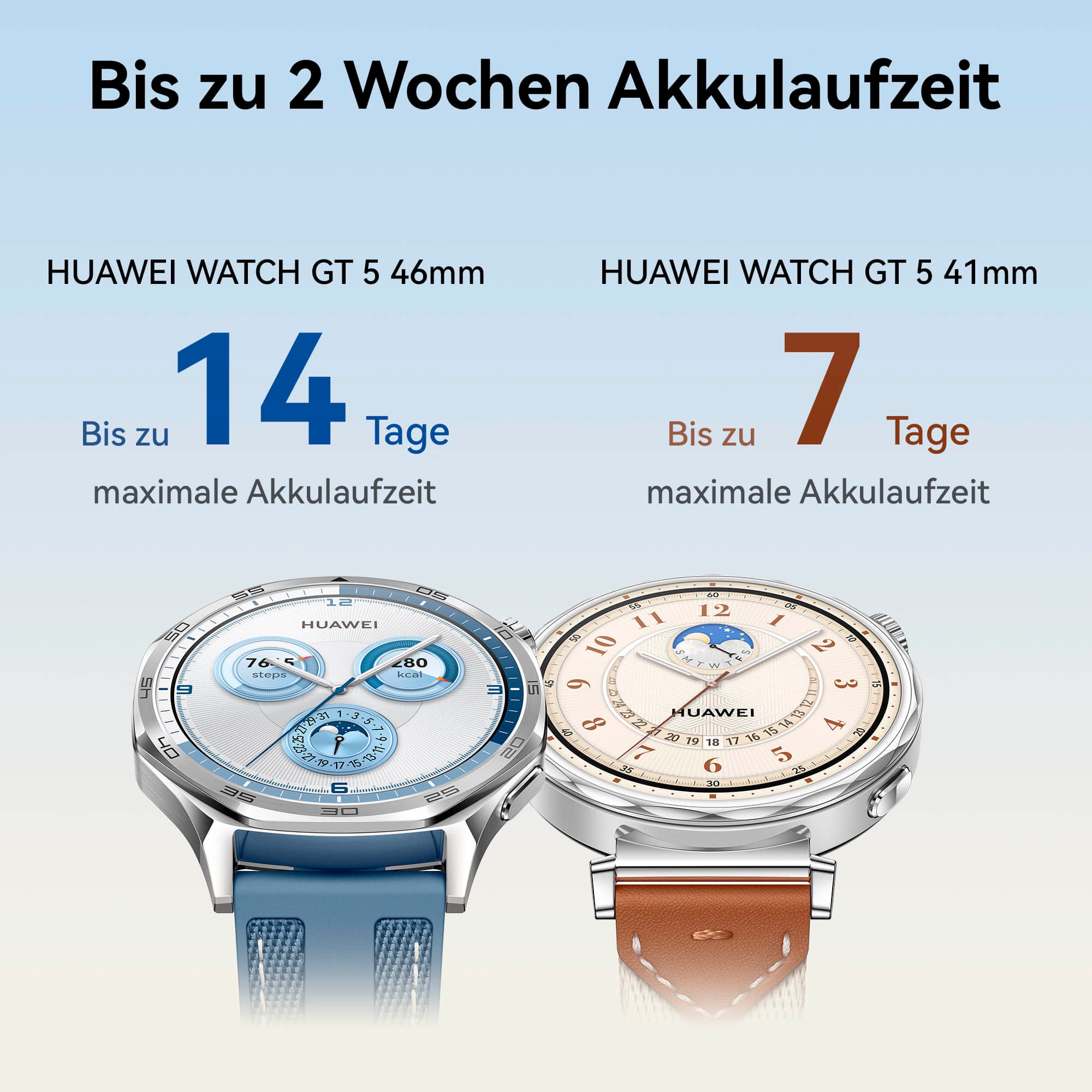 Huawei Smartwatch »Watch GT5 46MM (Vili-B19W)« (3,63 cm / 1,43 ″)