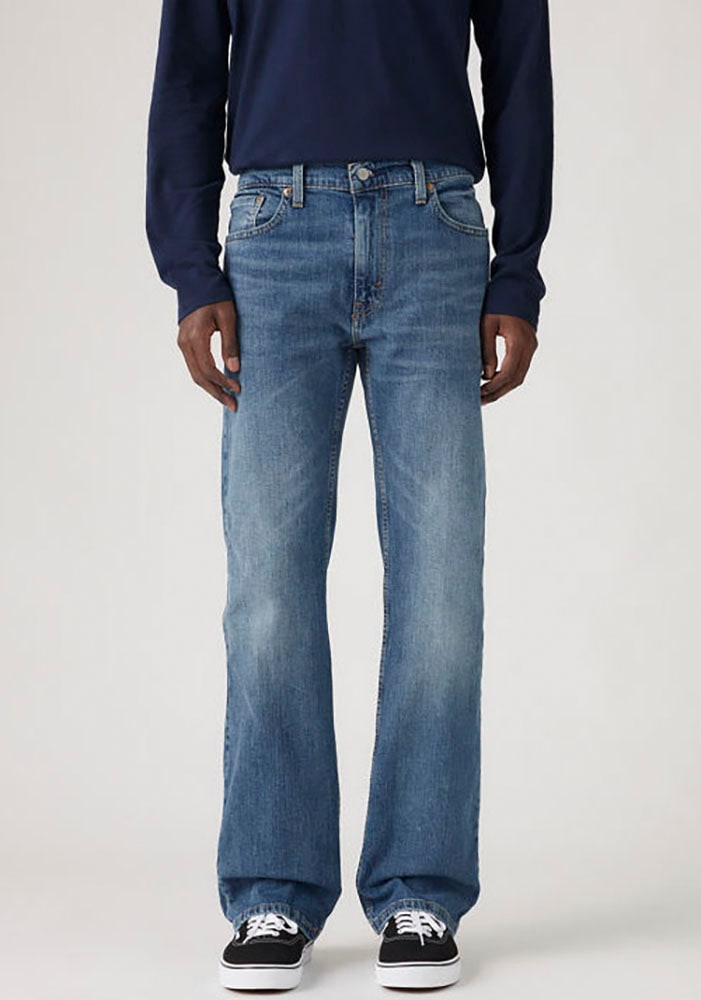 Image of Levis Bootcut-Jeans "527 SLIM BOOT CUT" in cleaner Waschung