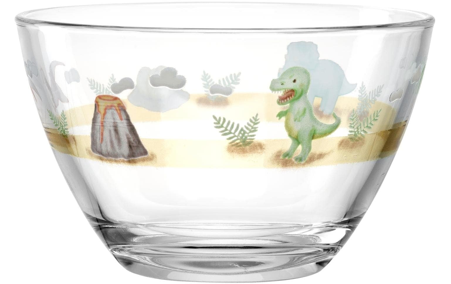 LEONARDO Dessertschale »Avventura 400 ml, 6 Stück, Dinosaurier«, 6 tlg., aus Glas