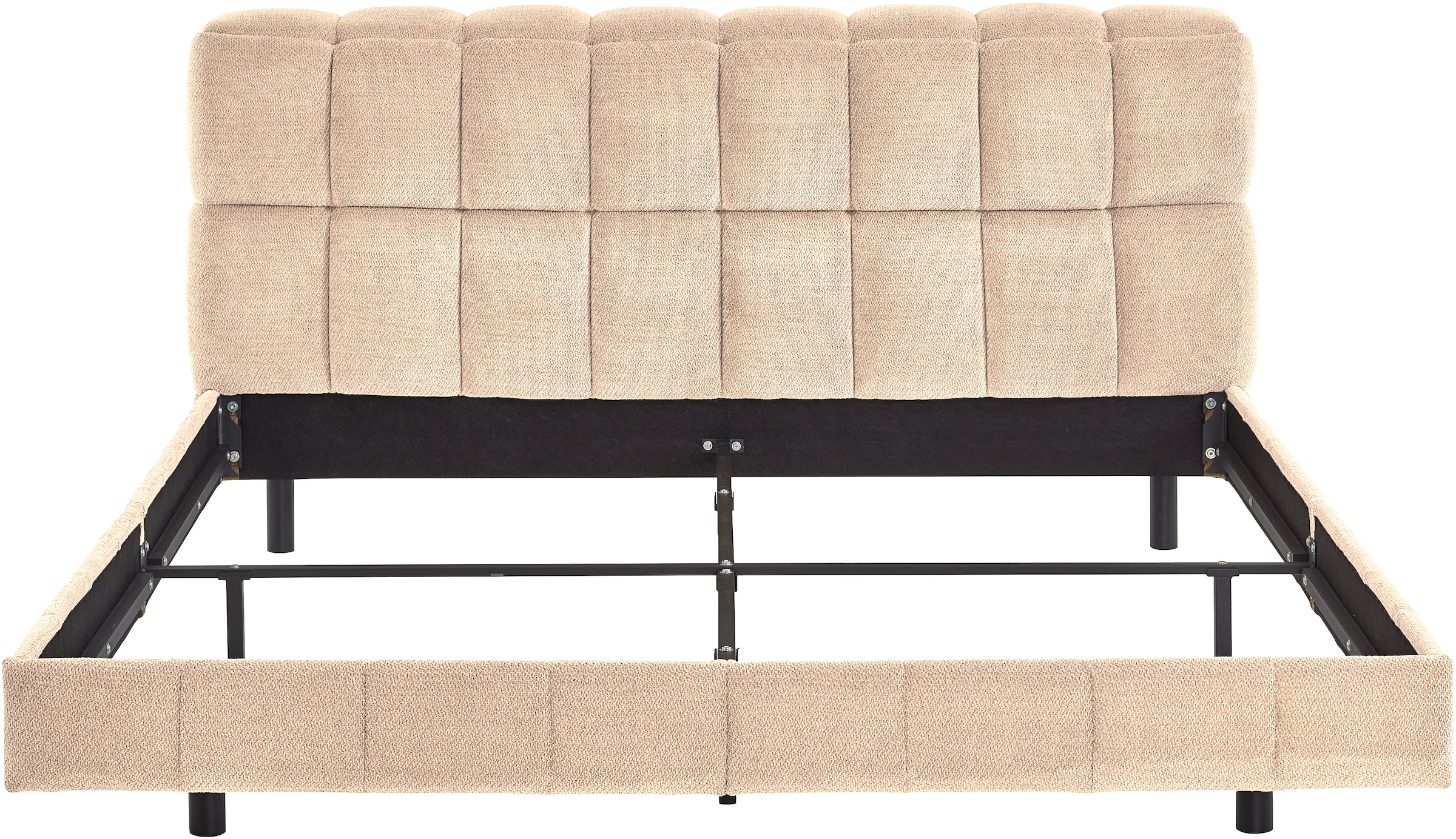 ATLANTIC home collection Polsterbett gepolsterter Plattformbettrahmen