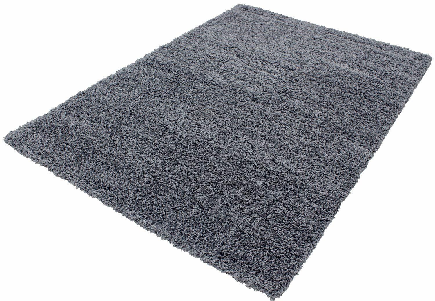 Ayyildiz Teppiche Hochflor-Teppich »Life Shaggy 1500«, rechteckig, 30 mm Höhe, Langflor, uni, grosse Farbauswahl, robust, auch als Läufer und in rund