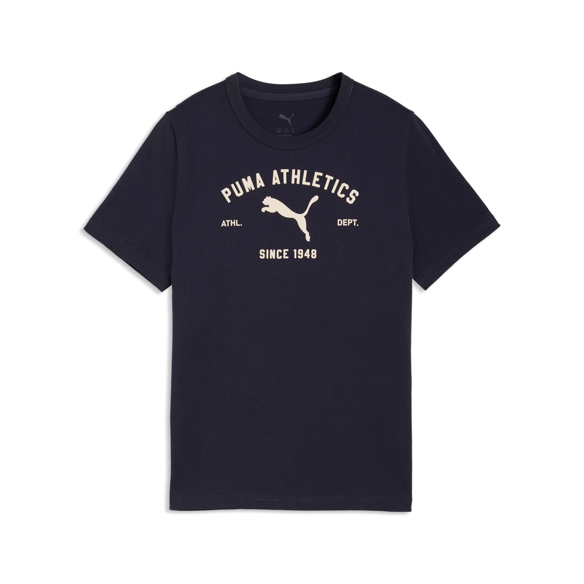 PUMA T-shirt »CLASS GRAPHIC TEE B« coupe régulière, manches courtes, col rond, pour adolescents