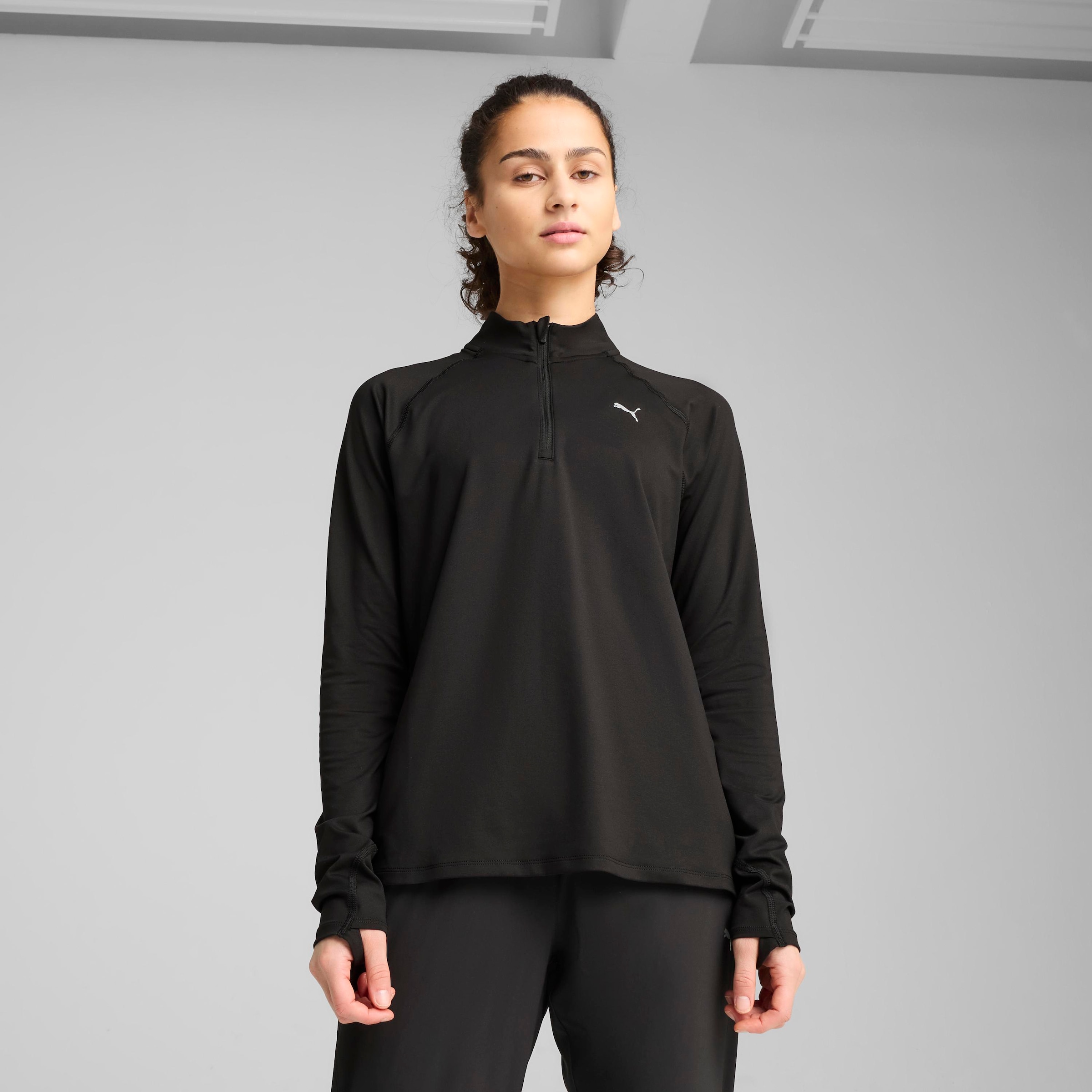 Image of PUMA Laufshirt "W RUN VELOCITY CLOUDSPUN 14 ZIP" ohne Kapuze