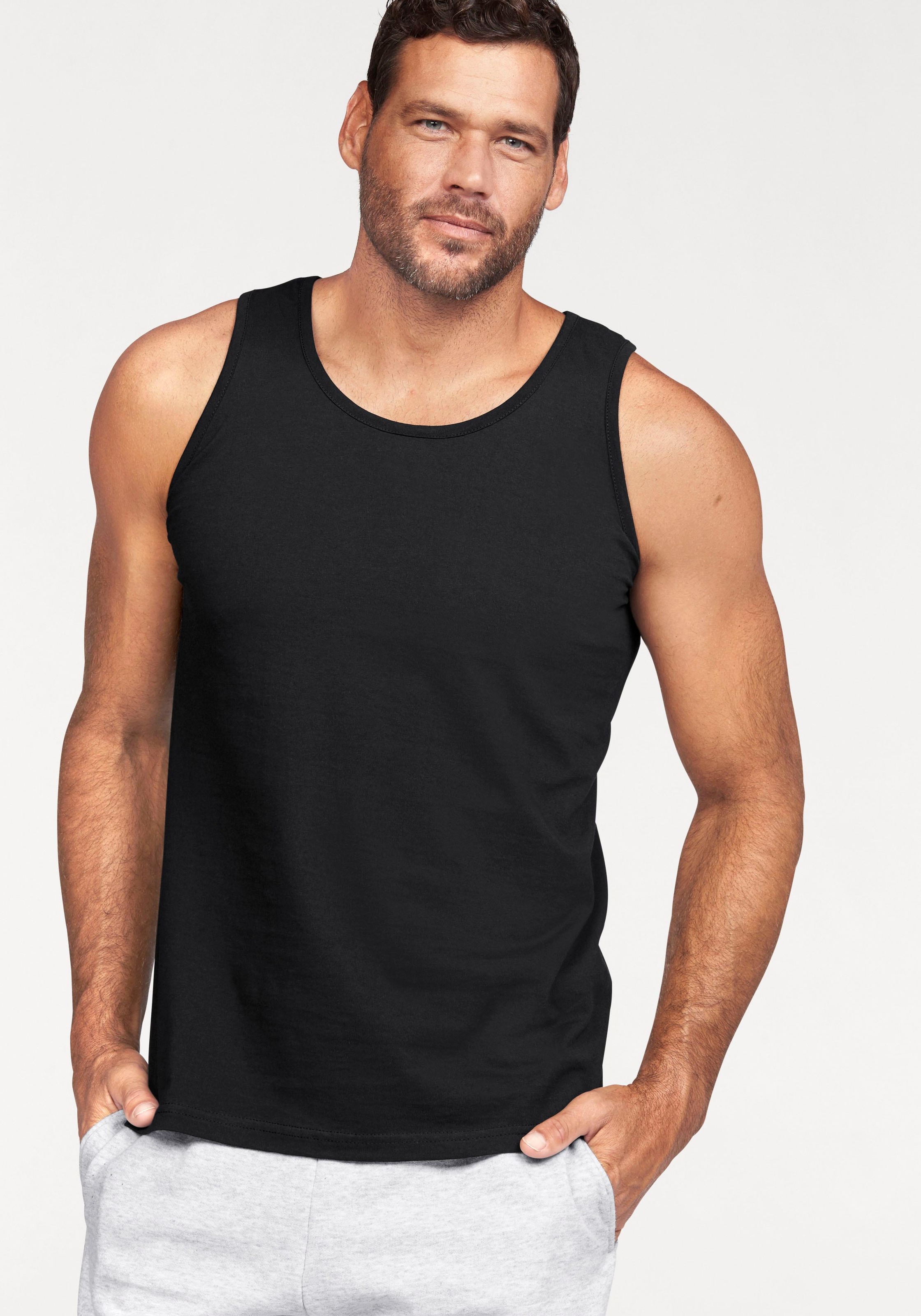 Image of Fruit of the Loom Tanktop, (Packung, 2 tlg.), aus reiner Baumwolle bei Ackermann Versand Schweiz