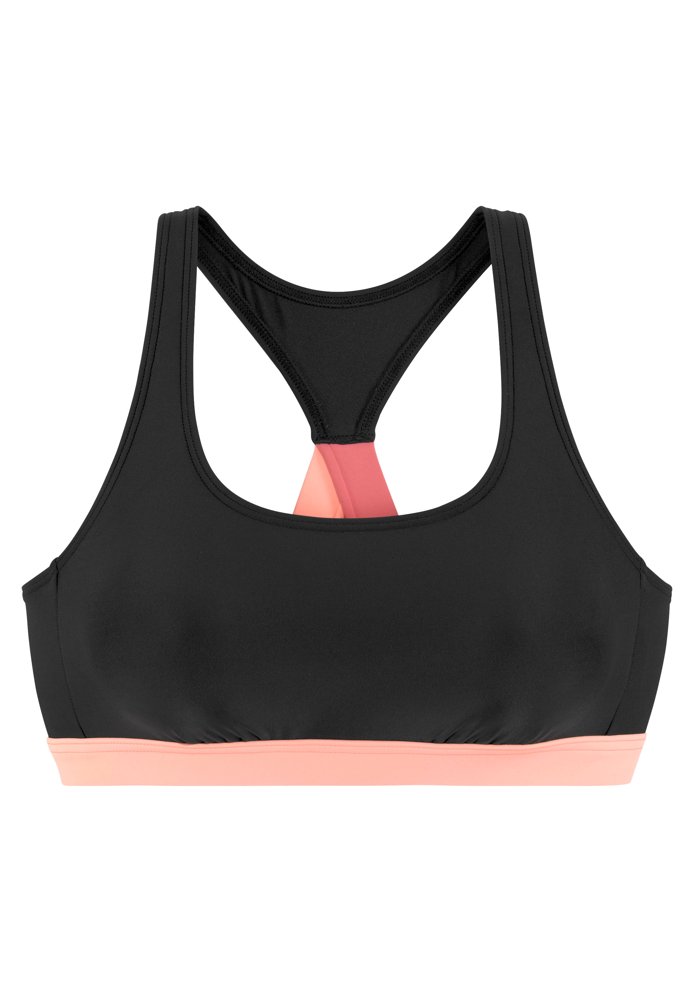 Image of LASCANA ACTIVE Bustier-Bikini-Top "Janni" mit kontrastfarbenen Details
