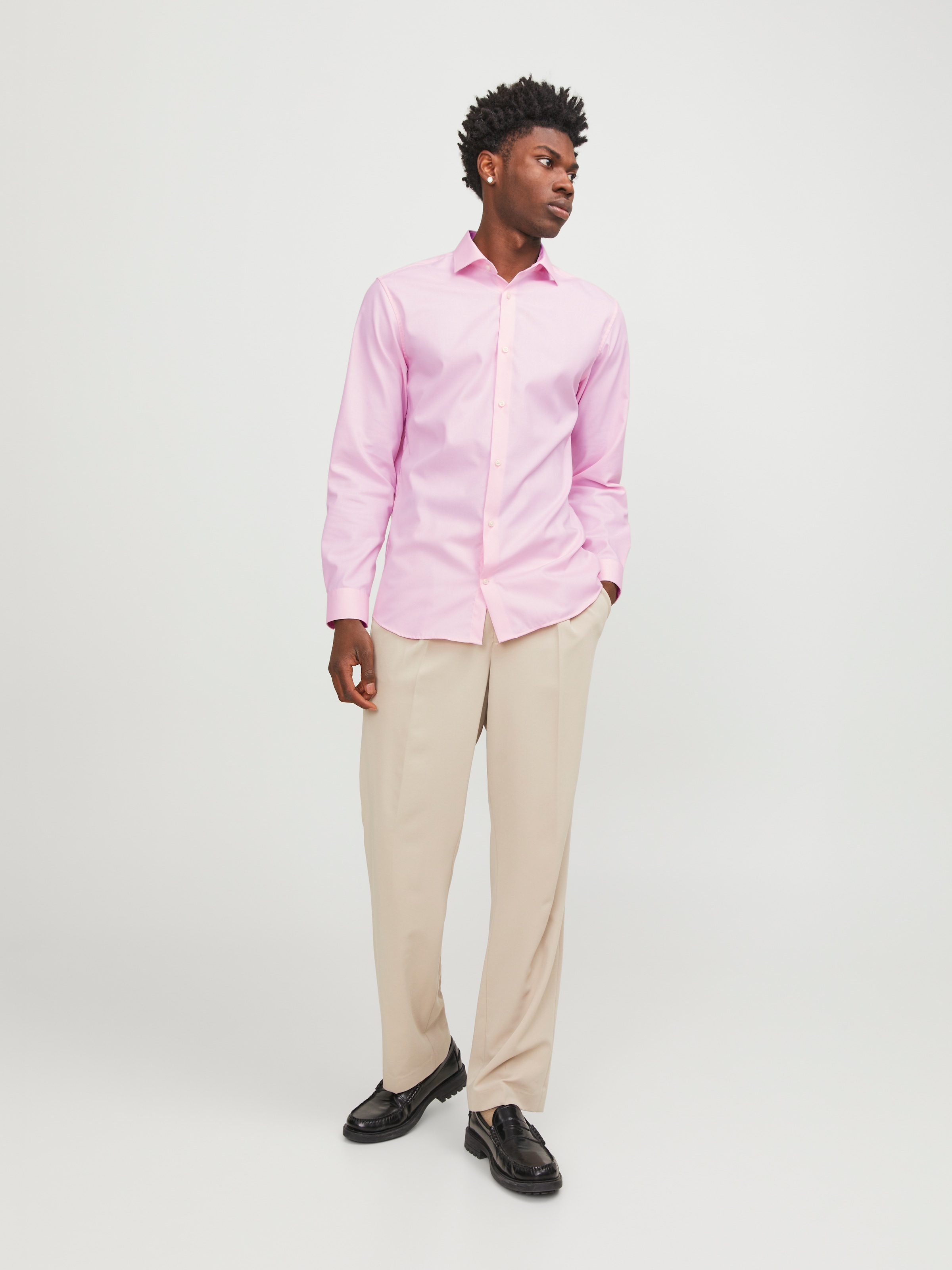 Jack & Jones Langarmhemd »JPRBLAPARKER SHIRT L/S«, mit Hemdkragen