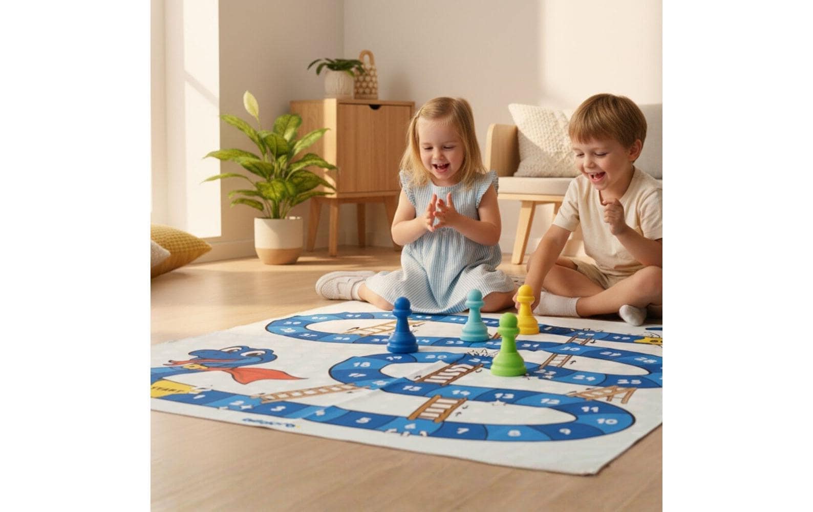 alldoro Spiel »Leiterspiel XXL, 1,5 x 1,5 m«