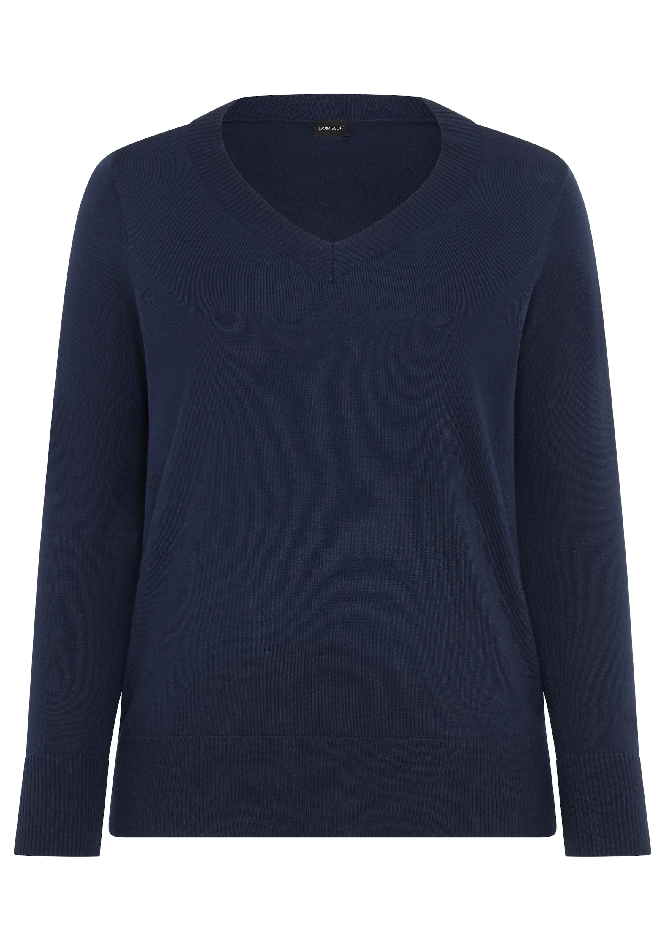 Laura Scott CURVE Strickpullover, mit V-Ausschnitt - GROSSE GRÖSSE