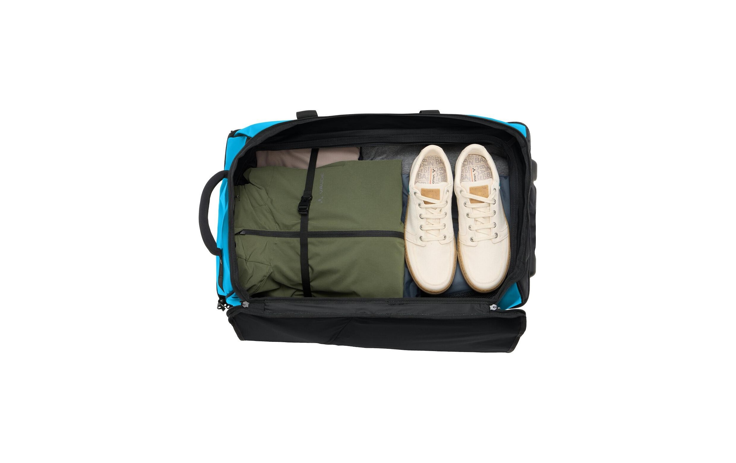 VAUDE Valise »Rotuma 65« 65 litre 2 Rollen Robuster Rollentrolley aus nachhaltiger Plane