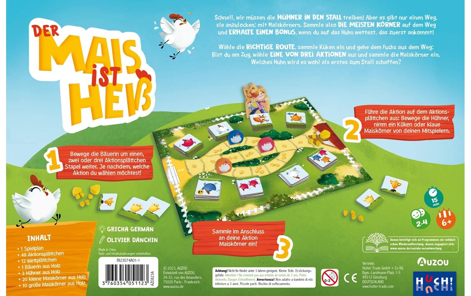 HUCH! Spiel »Der Mais ist heiss«