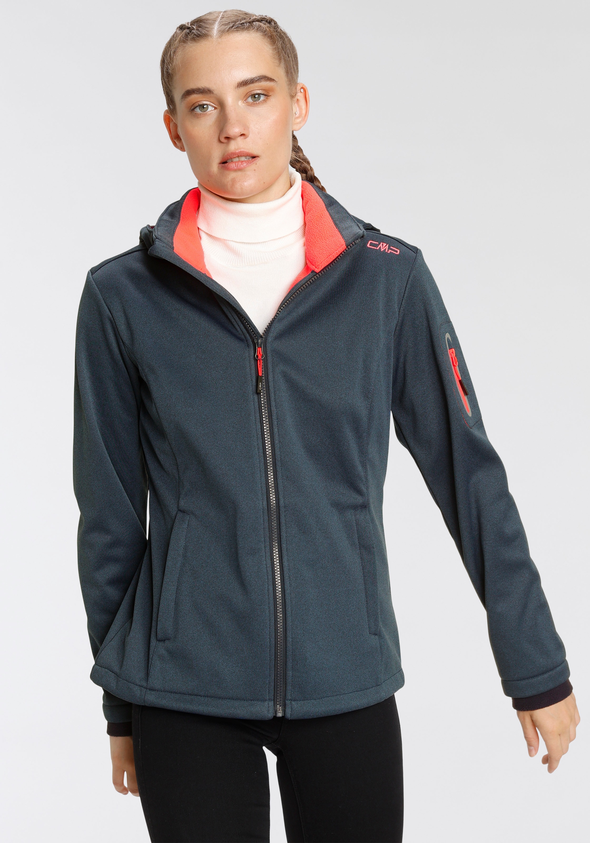 Image of CMP Softshelljacke »WOMAN JACKET ZIP HOOD« bei Ackermann Versand Schweiz