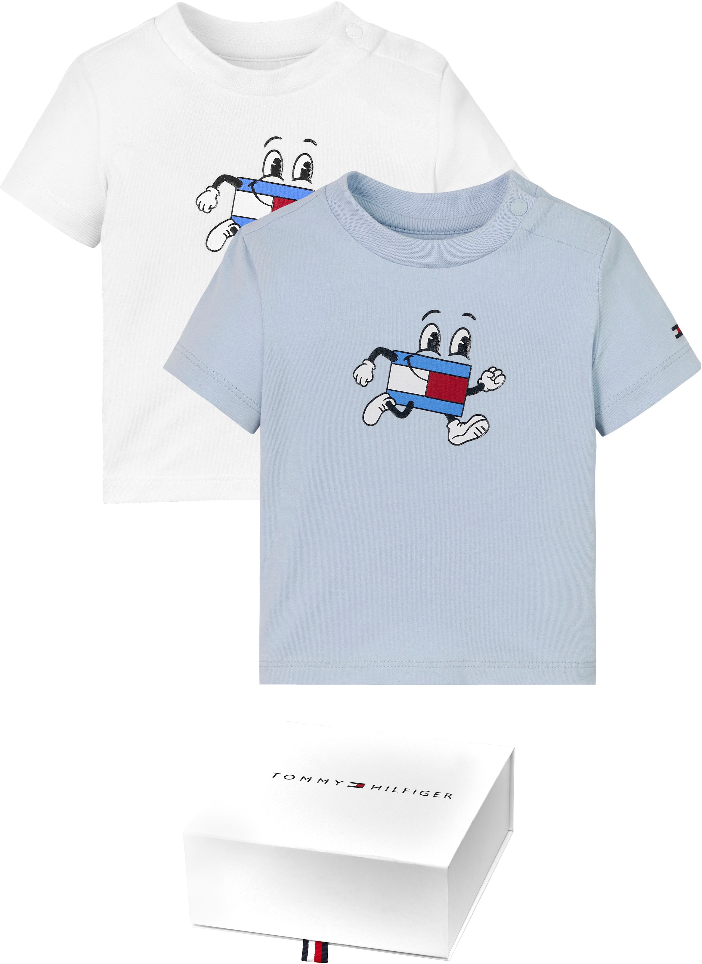 T-Shirt »BABY FLAG TEE 2 PACK GIFTBOX«, Baby bis 2 Jahre