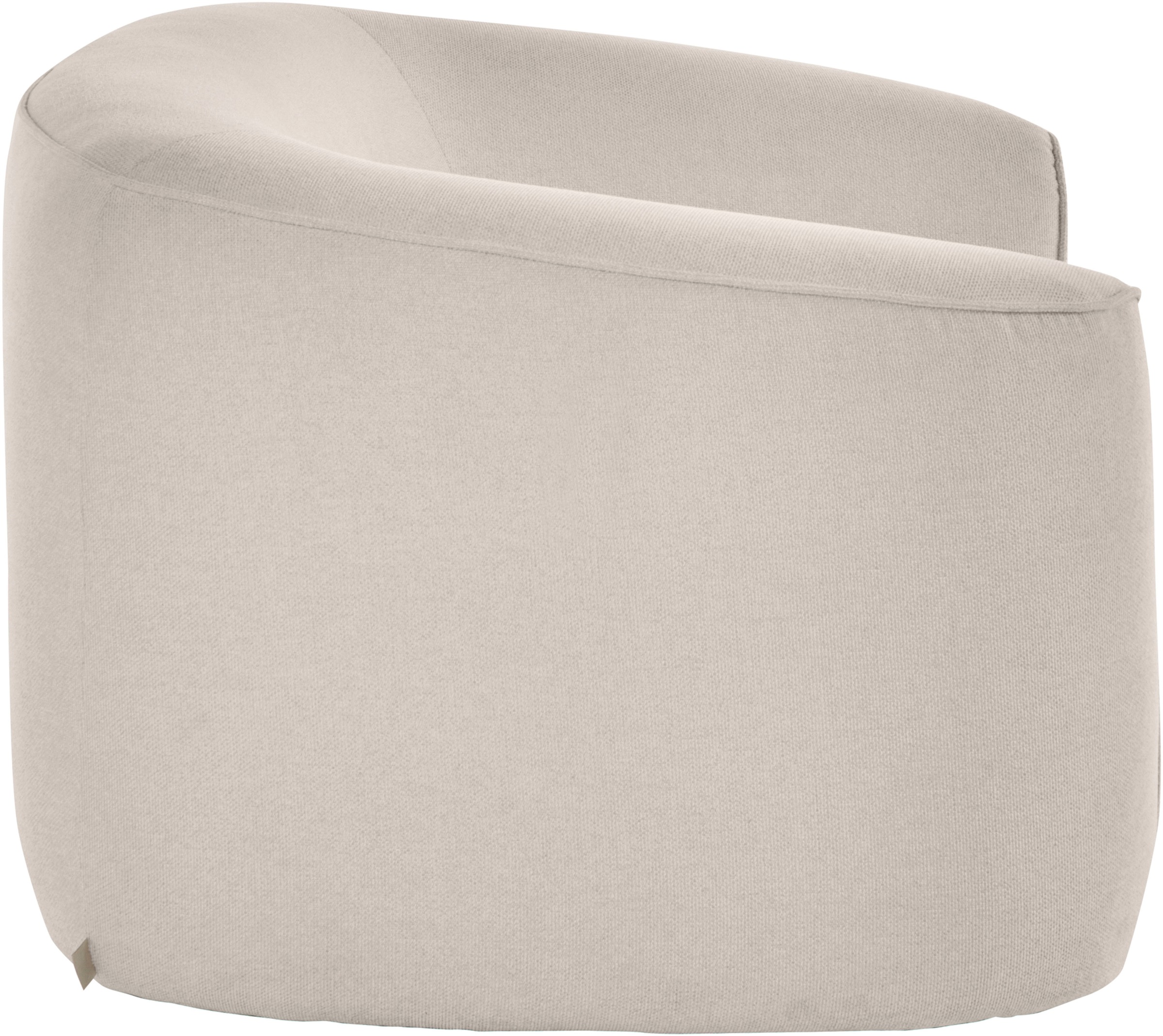 LeGer Home by Lena Gercke Fauteuil »LYZA Relaxsessel, Loungesessel, Masse B/T/H: 113/95/71 cm« organische Form, mit Wellenunterfederung, gemütlich und modern