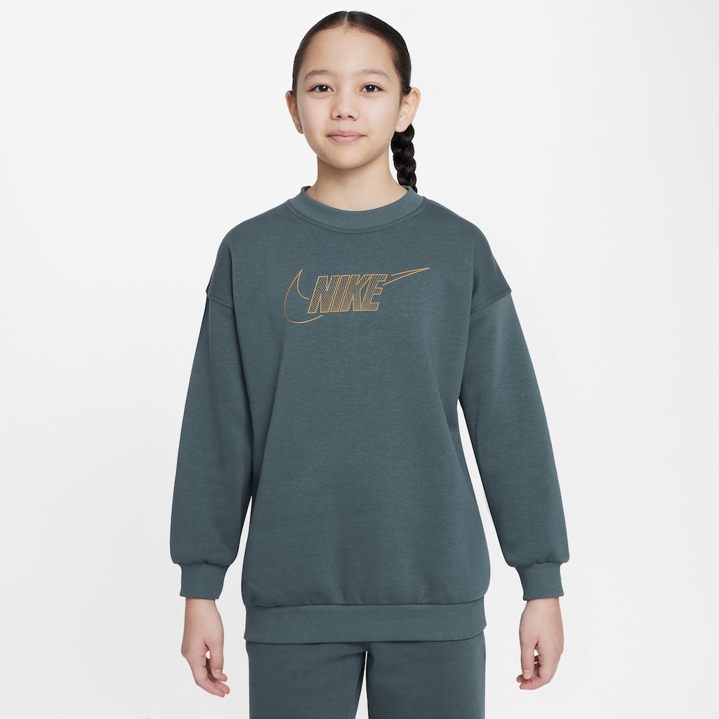 Nike Sportswear Sweatshirt »CLUB FLEECE BIG KIDS' (GIRLS') CREWNECK TOP«