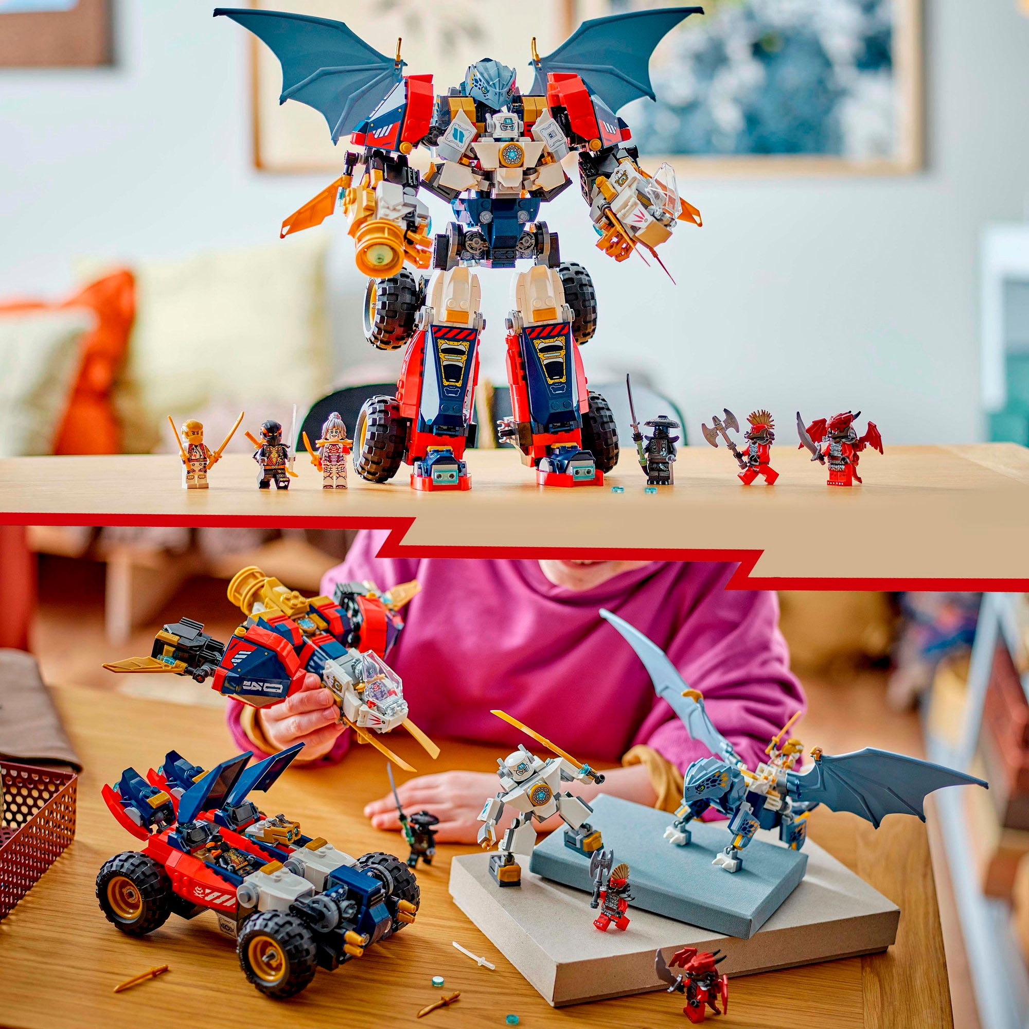 LEGO® Pions de construction »Zanes Ultra-Kombi-Mech (71834), LEGO Ninjago« Made in Europe