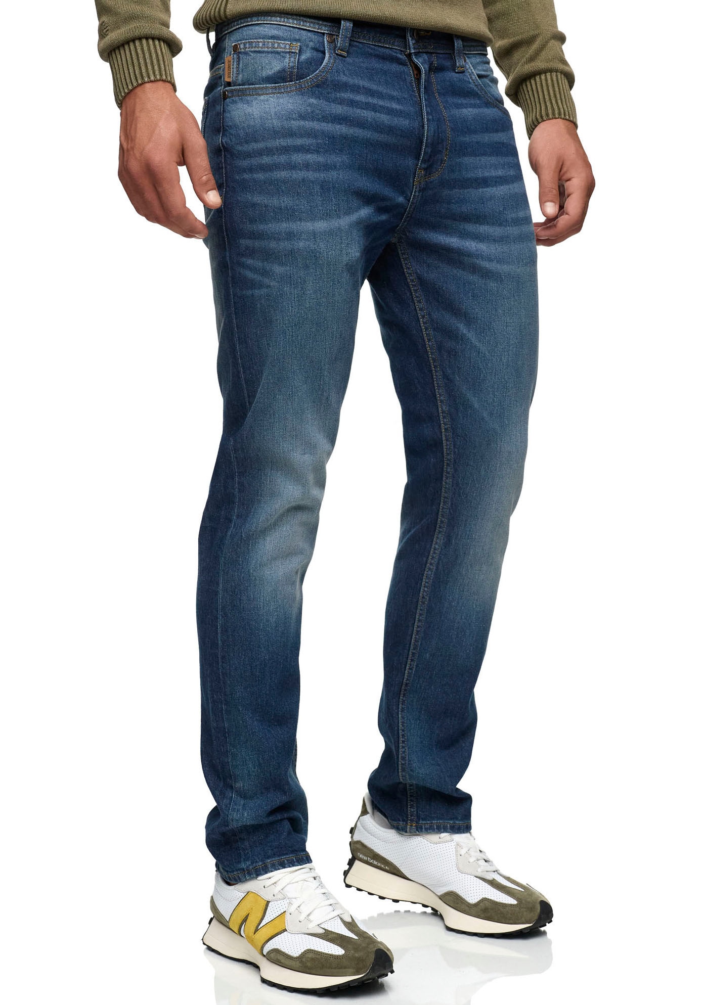 Indicode Jeans droit »INValoy«
