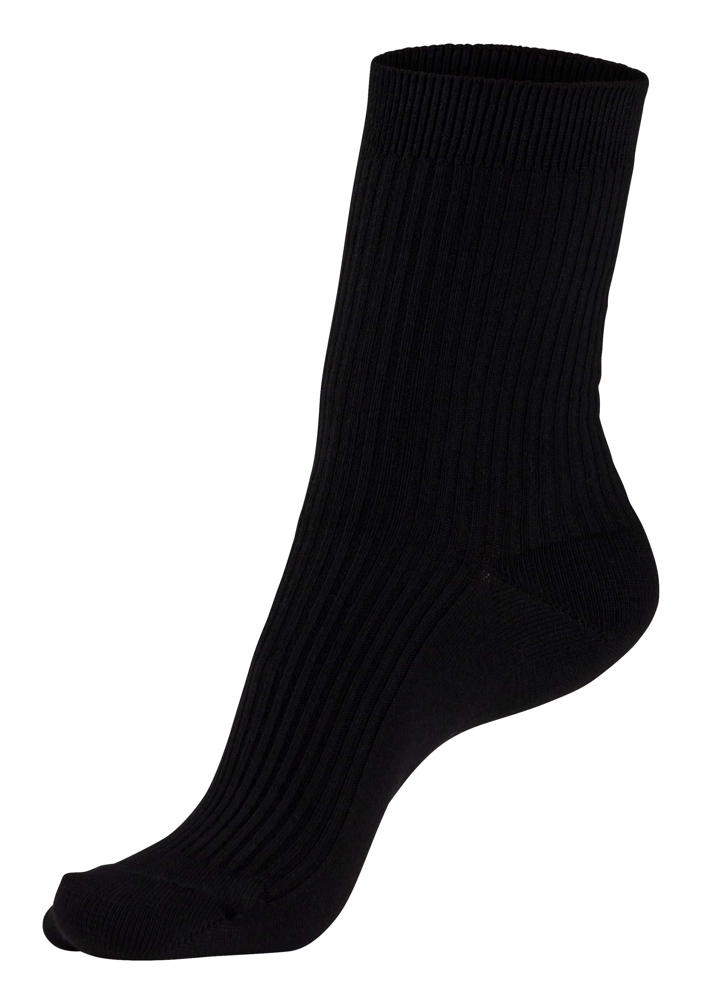 Lavana Basicsocken, (Packung, 5 Paar), mit feiner Rippe